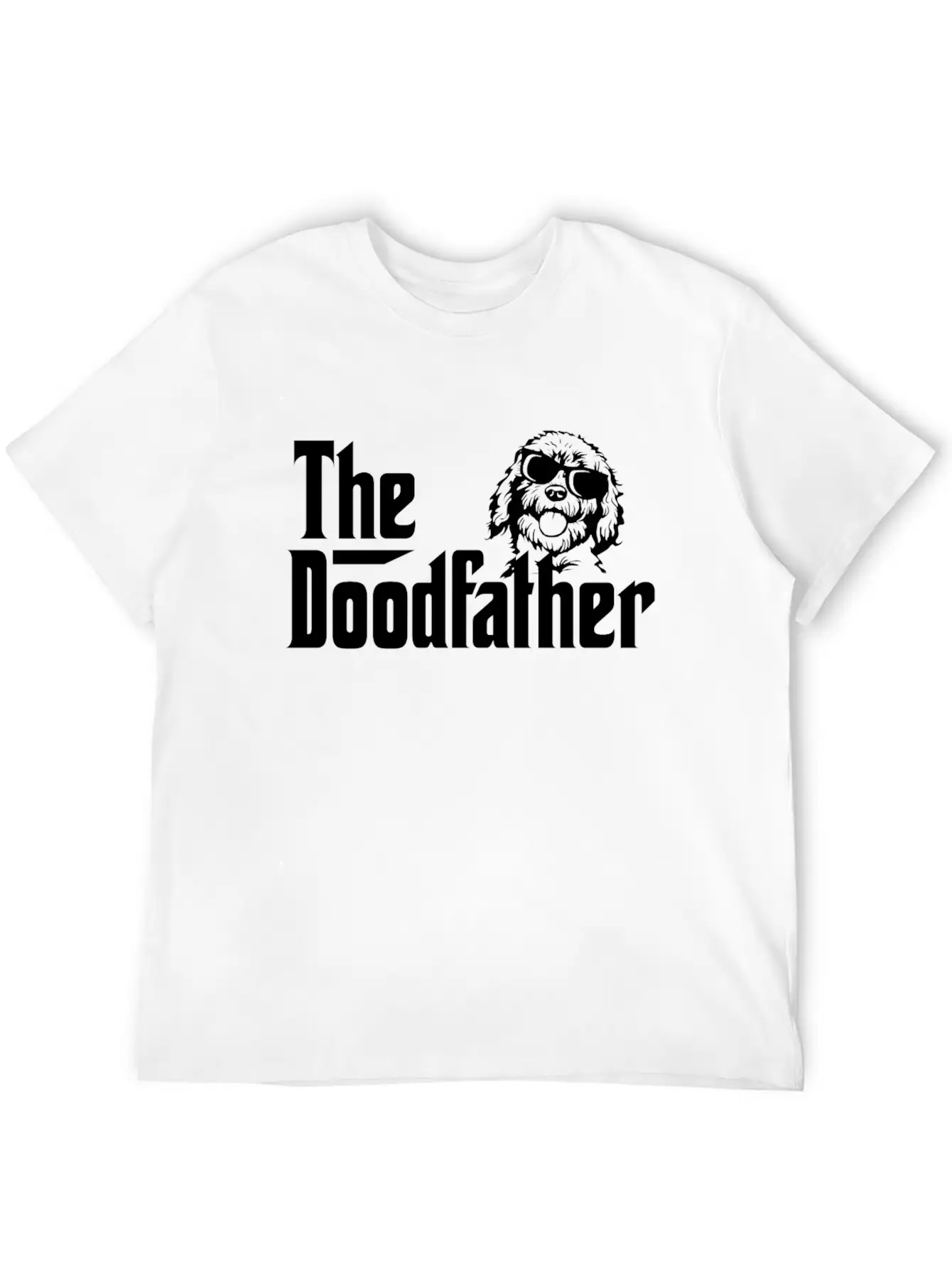 The Doodfather Doodle Dad Godfather Gift Lightweight Cotton T-Shirt – Daily Comfort Graphic Shirt