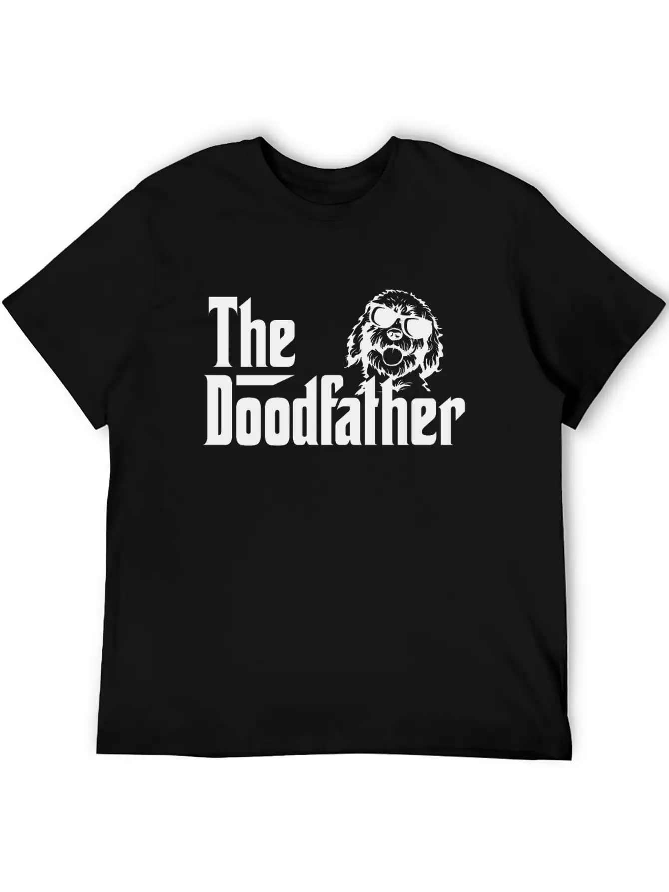 The Doodfather Doodle Dad Godfather Gift Lightweight Cotton T-Shirt – Daily Comfort Graphic Shirt