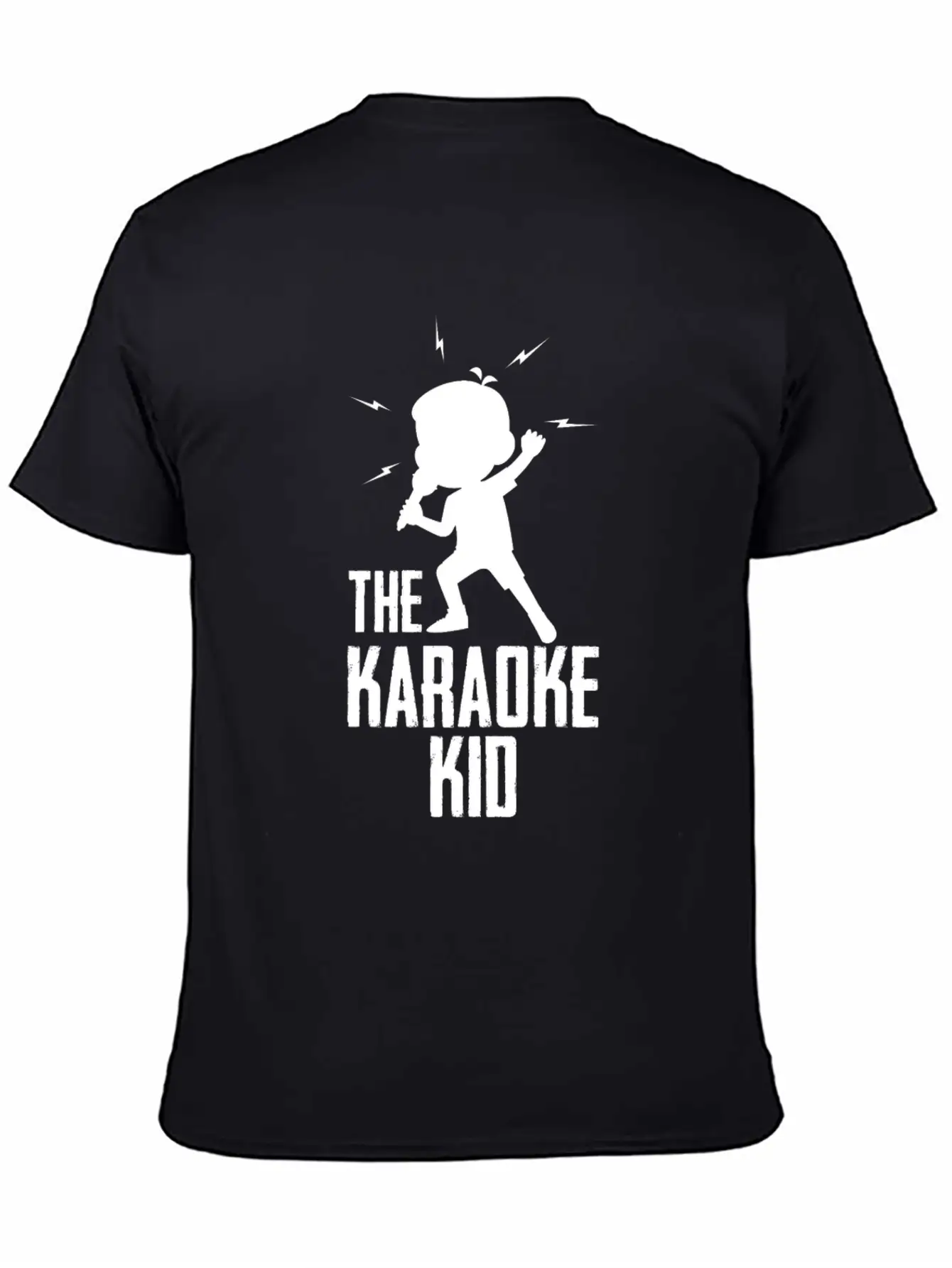 The Karaoke Kid Microphone Singer Kids Vocal Music Lightweight Cotton T-Shirt – Daily Comfort Graphic Shirt