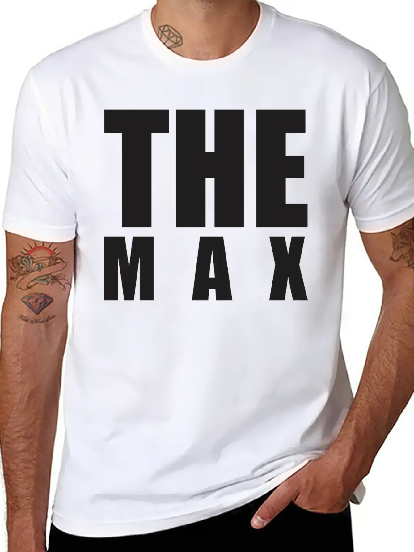 The Max Lightweight Cotton T-Shirt – Daily Comfort Graphic Shirt