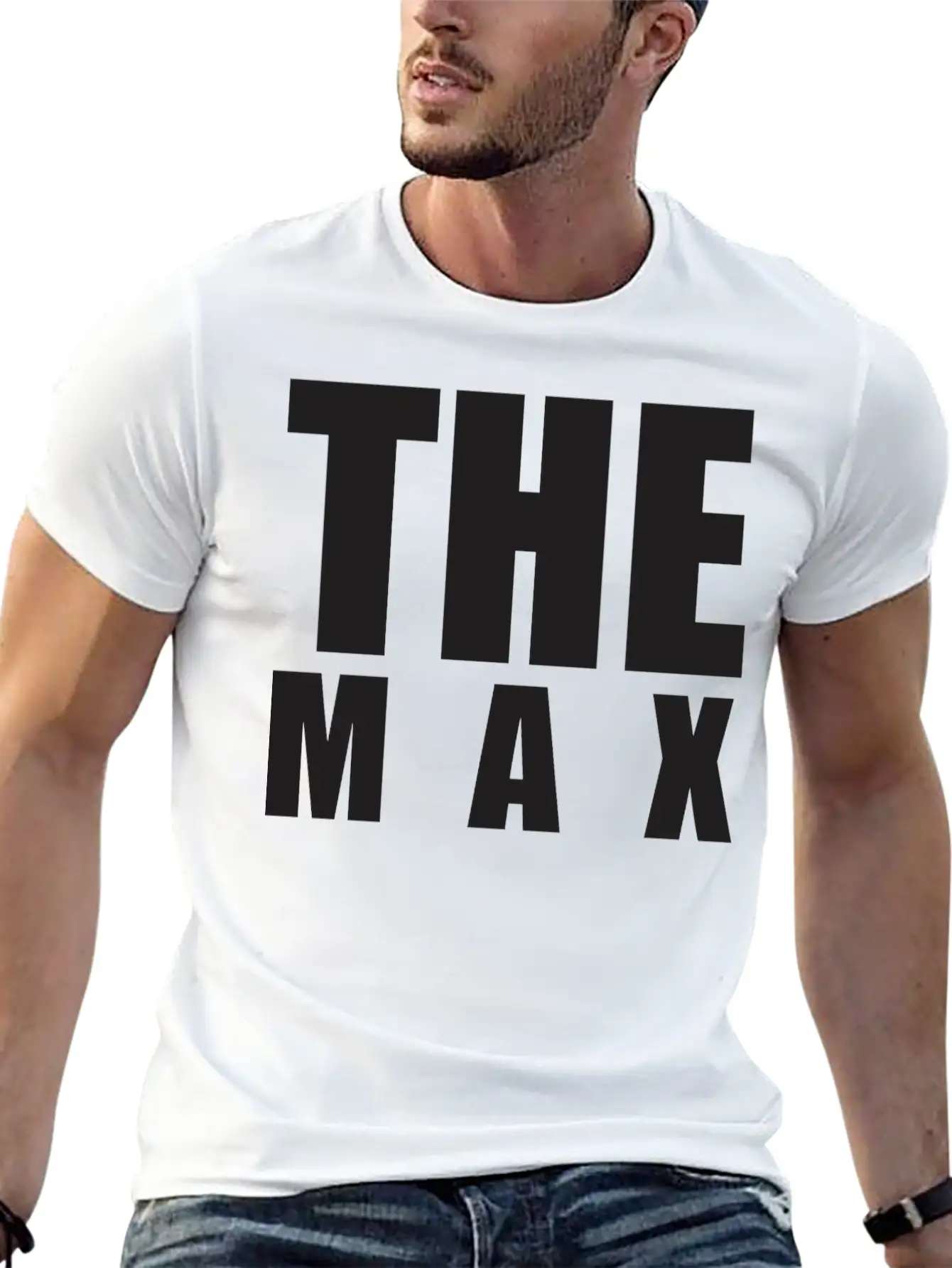 The Max Lightweight Cotton T-Shirt – Daily Comfort Graphic Shirt
