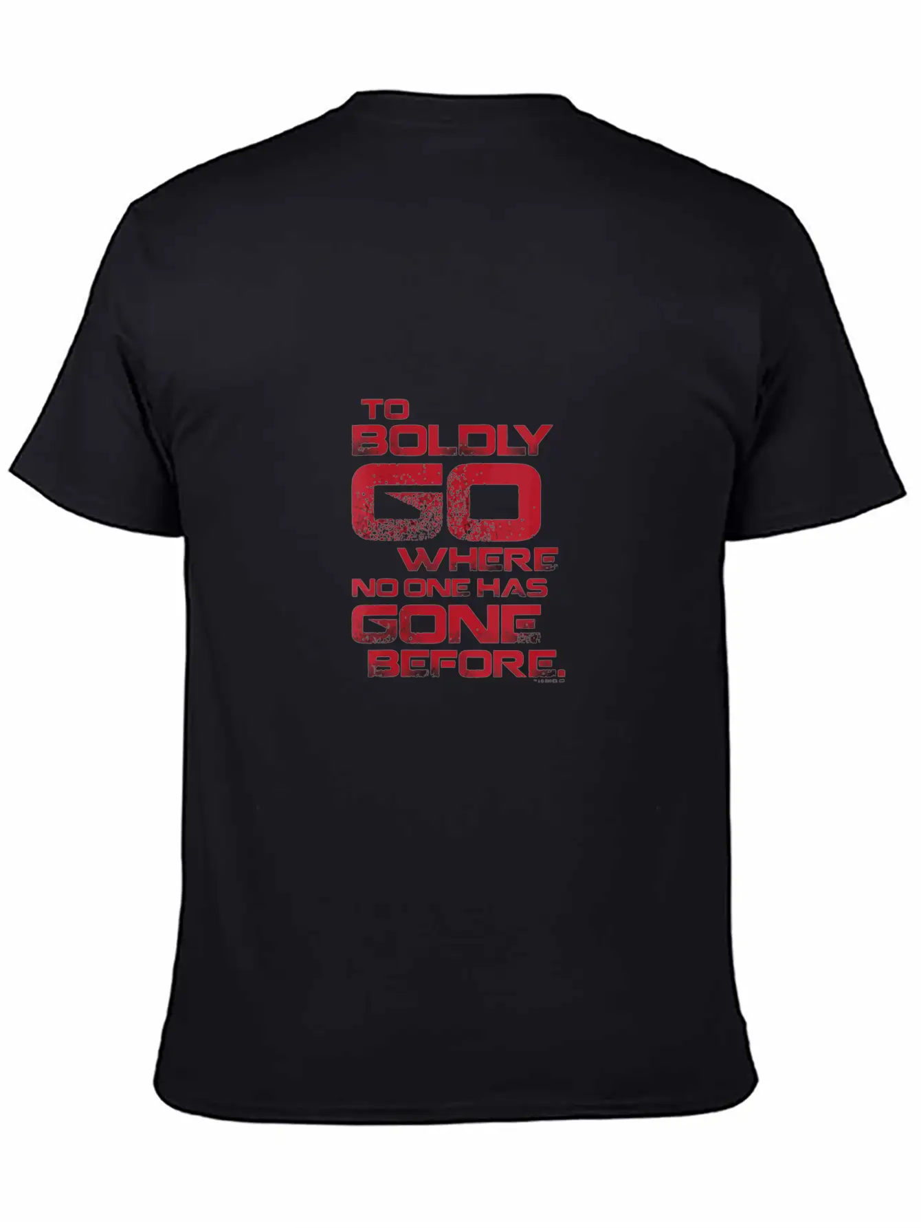 The Next Generation Mirror Universe To Boldly Go Lightweight Cotton T-Shirt – Daily Comfort Graphic Shirt