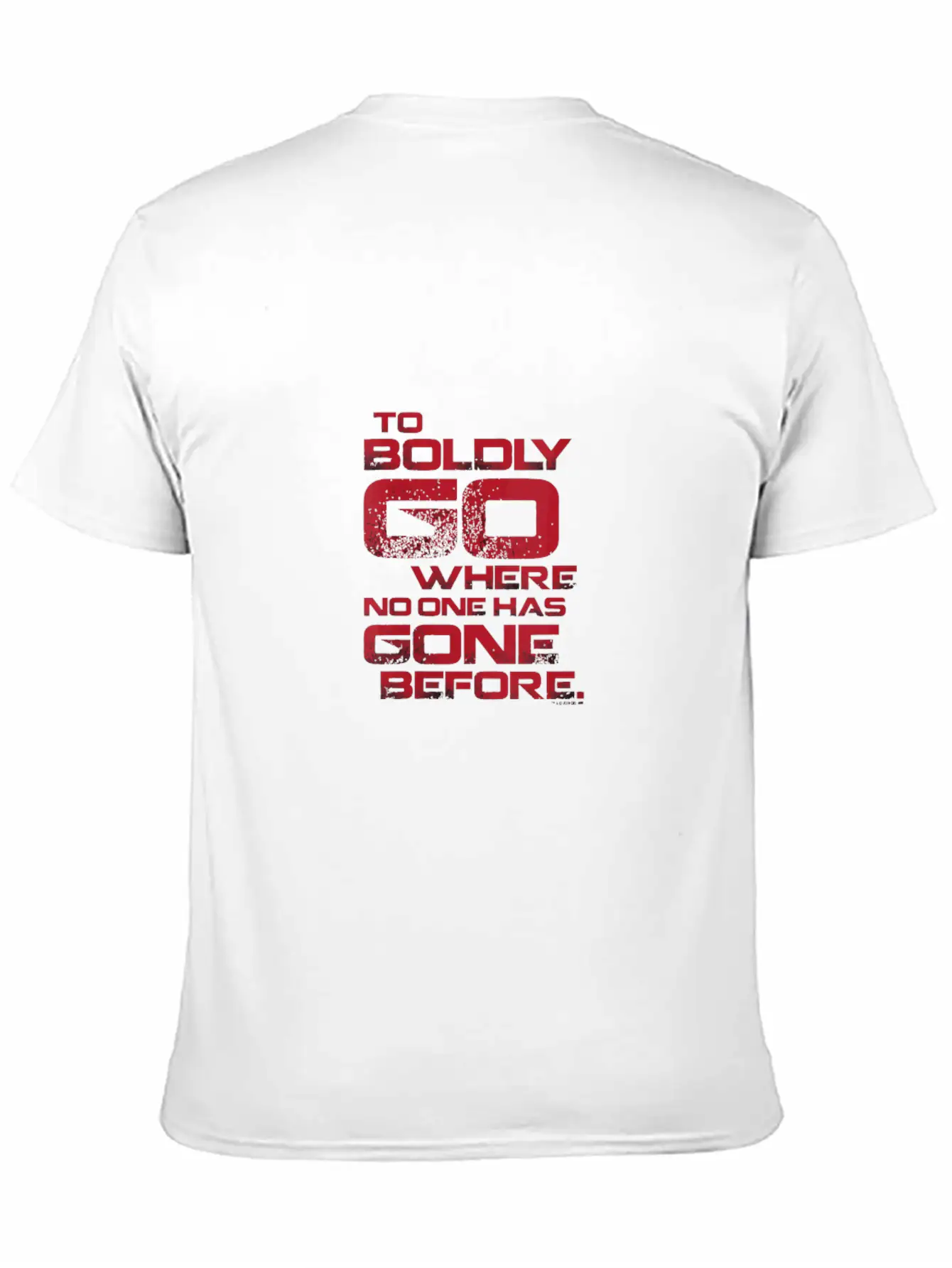 The Next Generation Mirror Universe To Boldly Go Lightweight Cotton T-Shirt – Daily Comfort Graphic Shirt