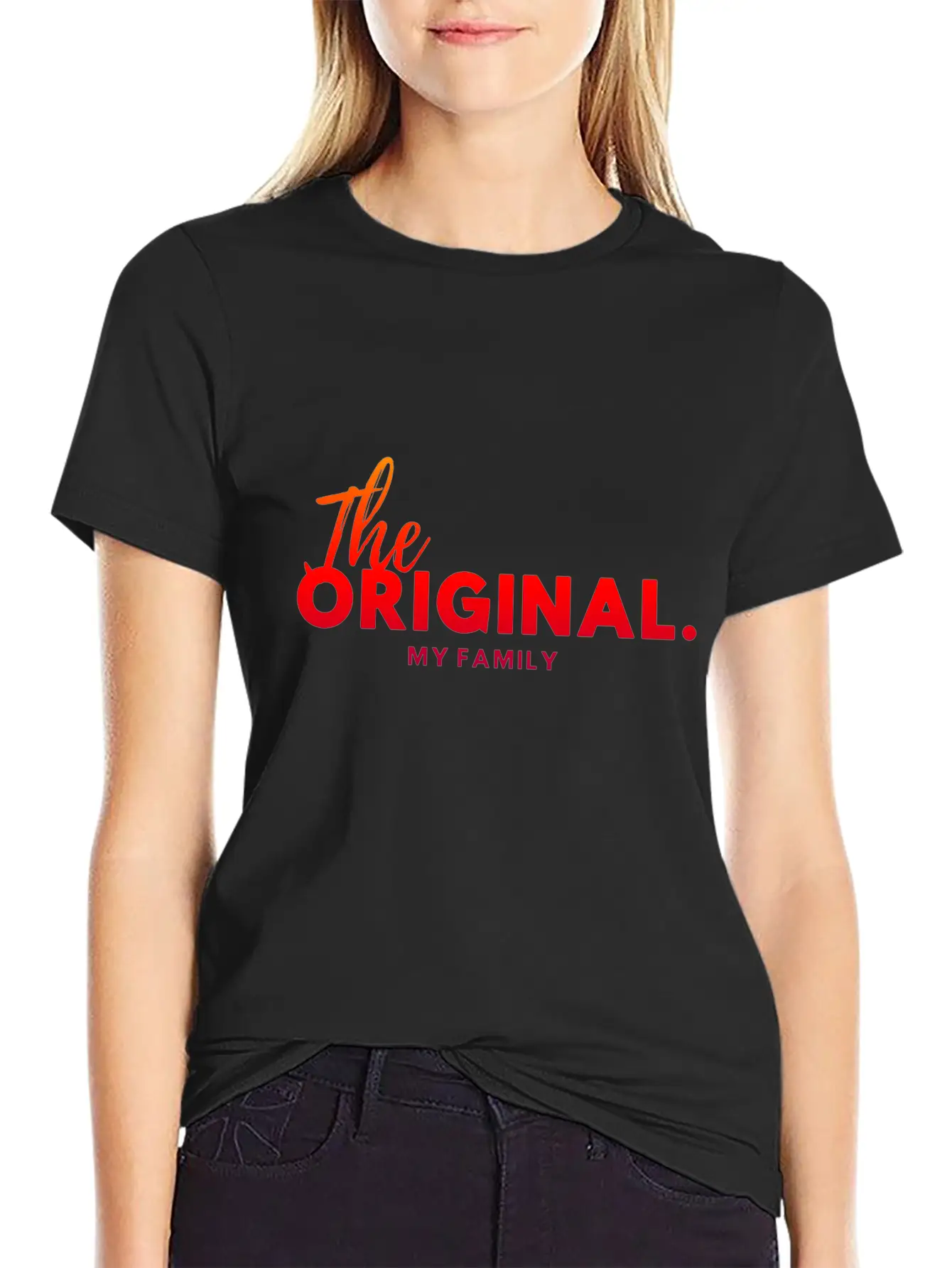 The Original Dad Or Mom Lightweight Cotton T-Shirt – Daily Comfort Graphic Shirt