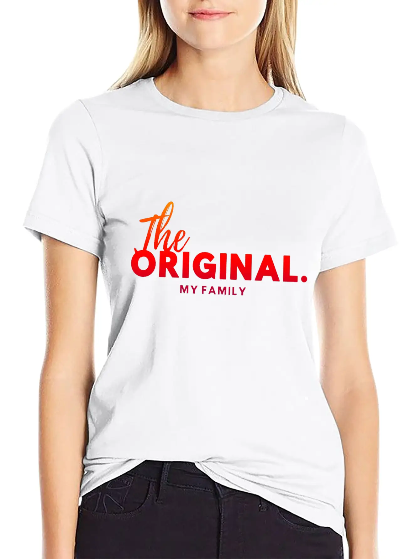 The Original Dad Or Mom Lightweight Cotton T-Shirt – Daily Comfort Graphic Shirt