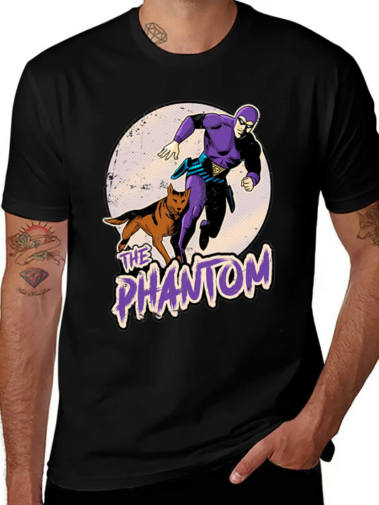 The Phantom Classic T Shirt Lightweight Cotton T-Shirt – Daily Comfort Graphic Shirt