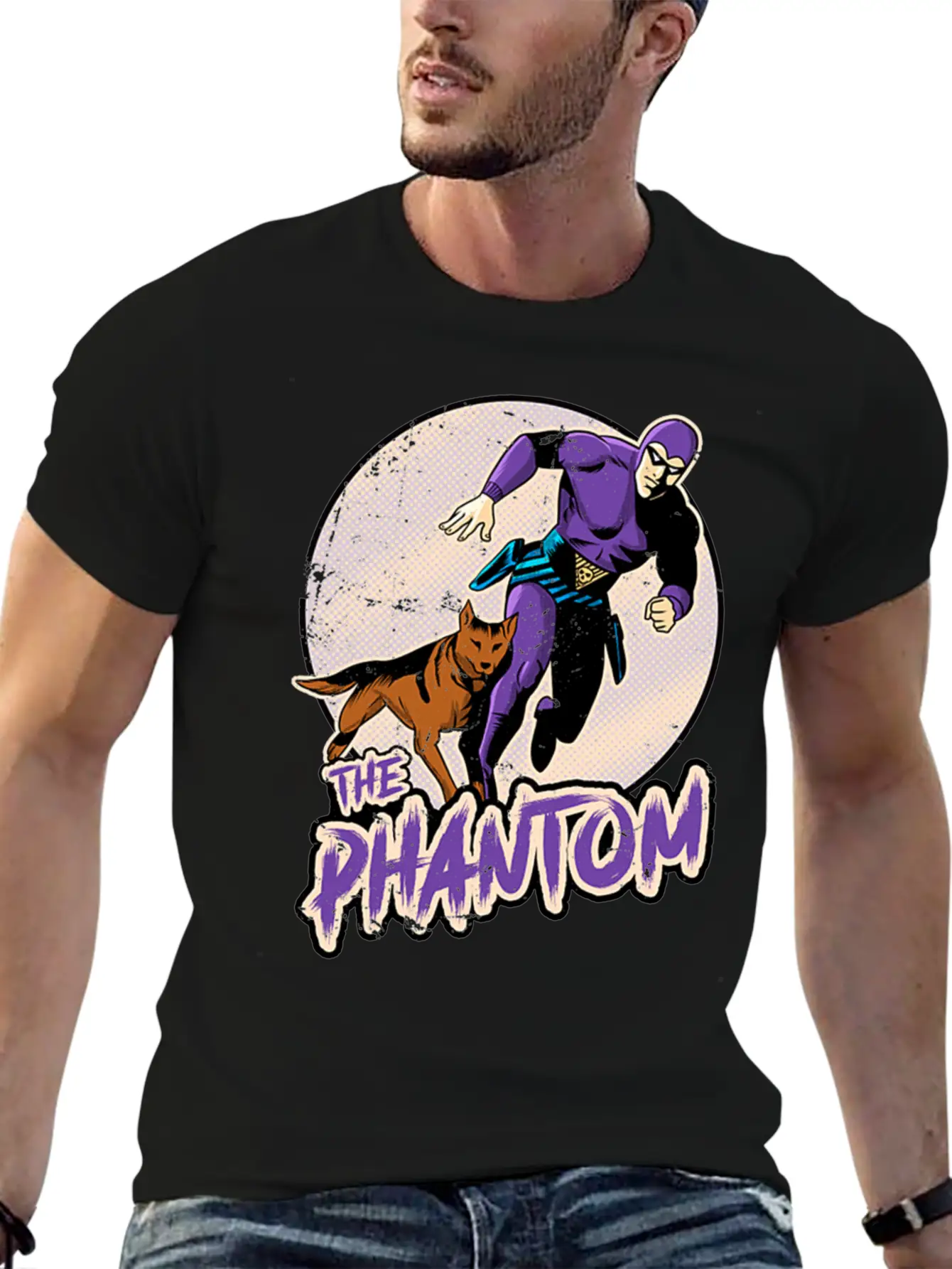 The Phantom Classic T Shirt Lightweight Cotton T-Shirt – Daily Comfort Graphic Shirt