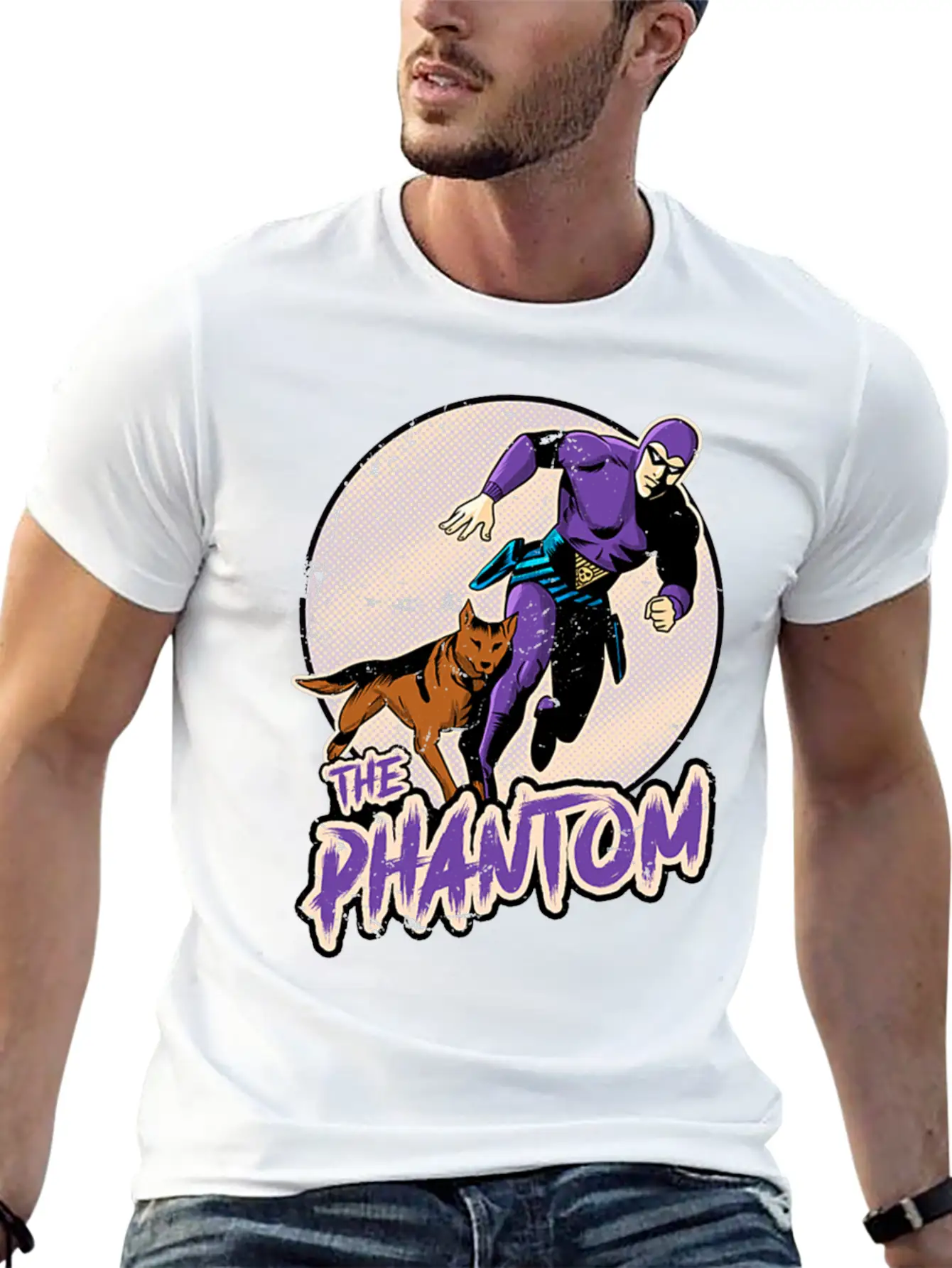 The Phantom Classic T Shirt Lightweight Cotton T-Shirt – Daily Comfort Graphic Shirt