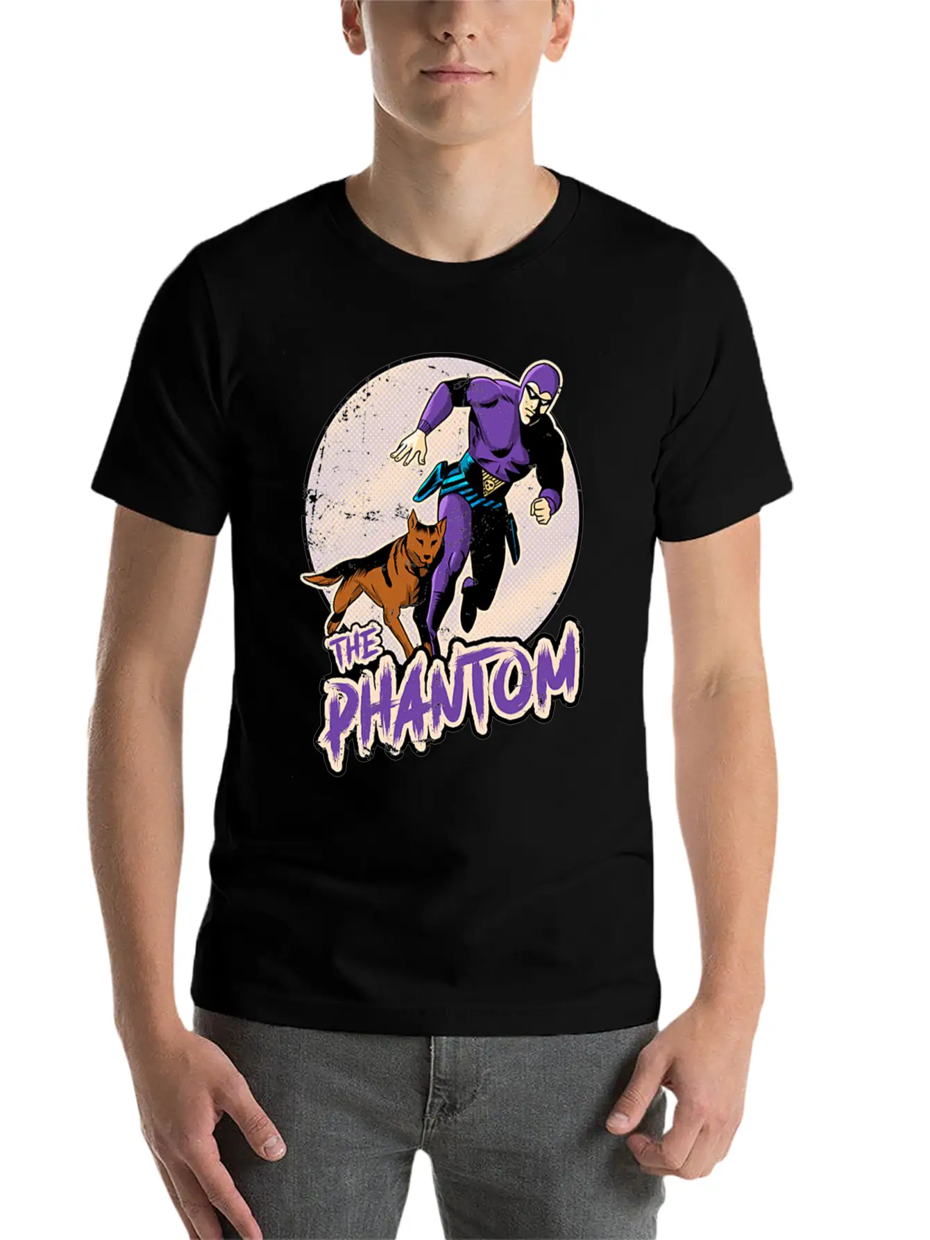 The Phantom Classic T Shirt Lightweight Cotton T-Shirt – Daily Comfort Graphic Shirt