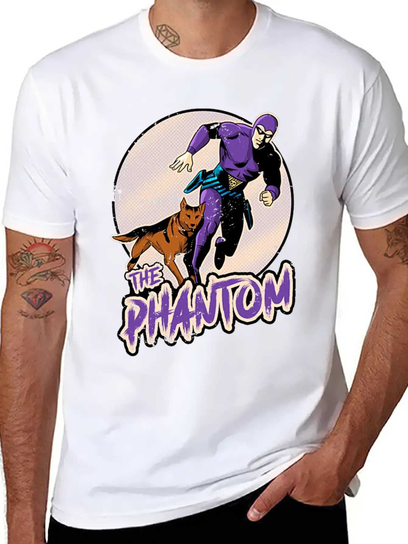 The Phantom Classic T Shirt Lightweight Cotton T-Shirt – Daily Comfort Graphic Shirt