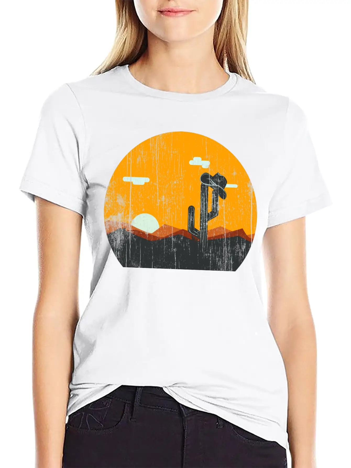 The Western Lightweight Cotton T-Shirt – Daily Comfort Graphic Shirt