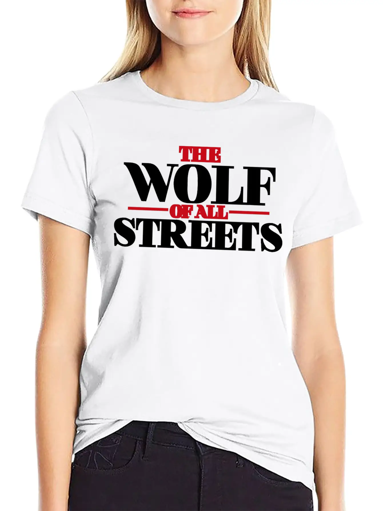 The Wolf Of All Streets Lightweight Cotton T-Shirt – Daily Comfort Graphic Shirt