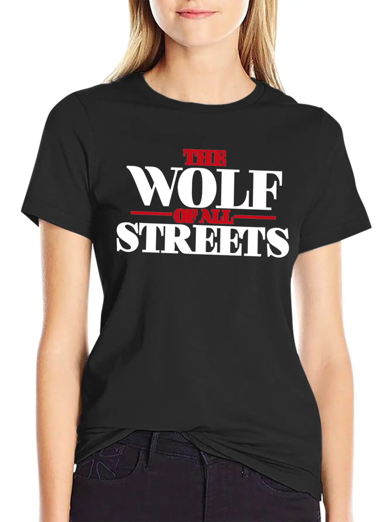 The Wolf Of All Streets Lightweight Cotton T-Shirt – Daily Comfort Graphic Shirt