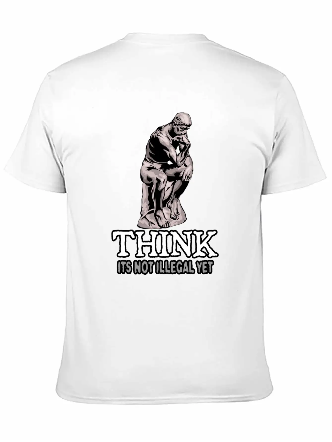 Think 2. Lightweight Cotton T-Shirt – Daily Comfort Graphic Shirt