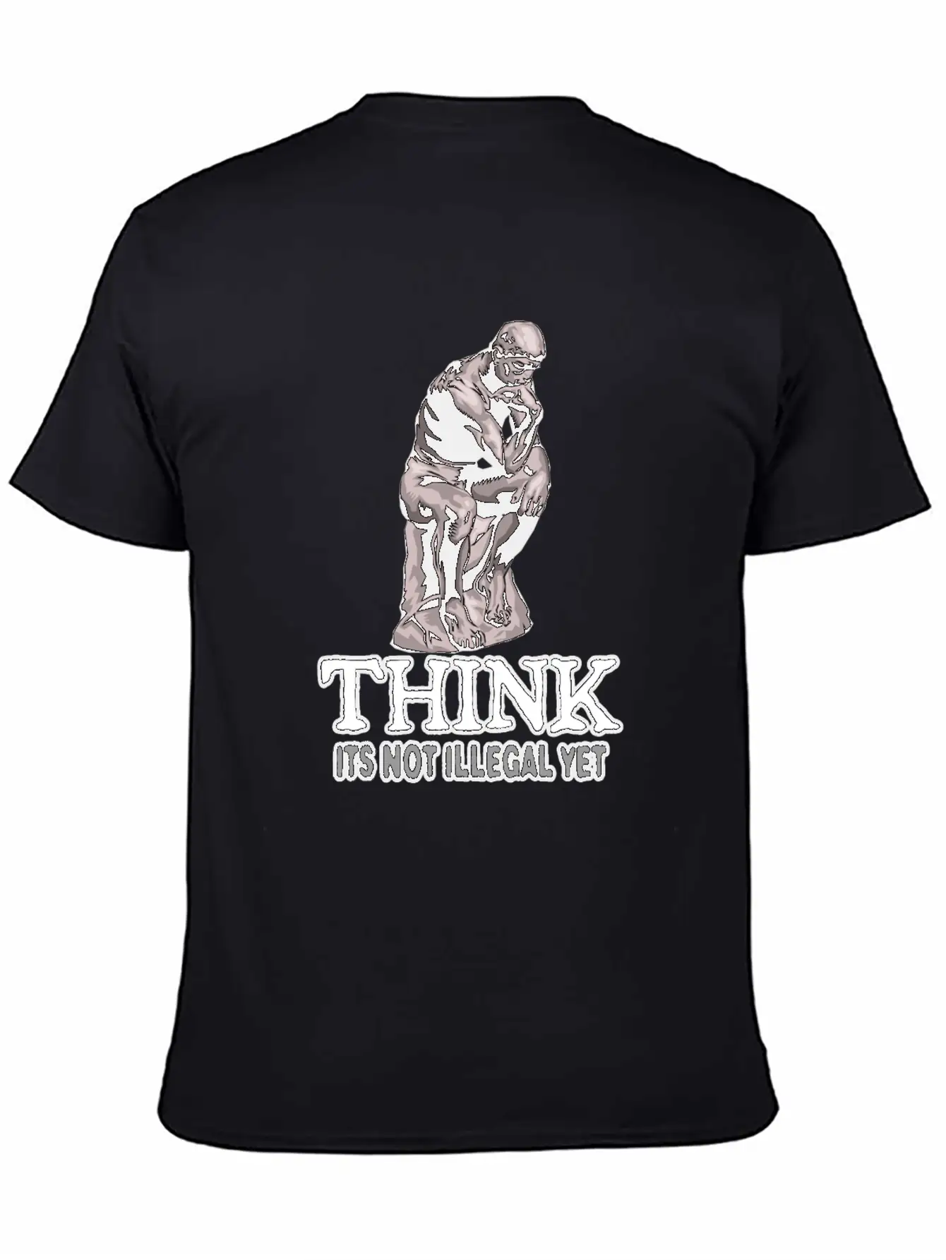 Think 2. Lightweight Cotton T-Shirt – Daily Comfort Graphic Shirt