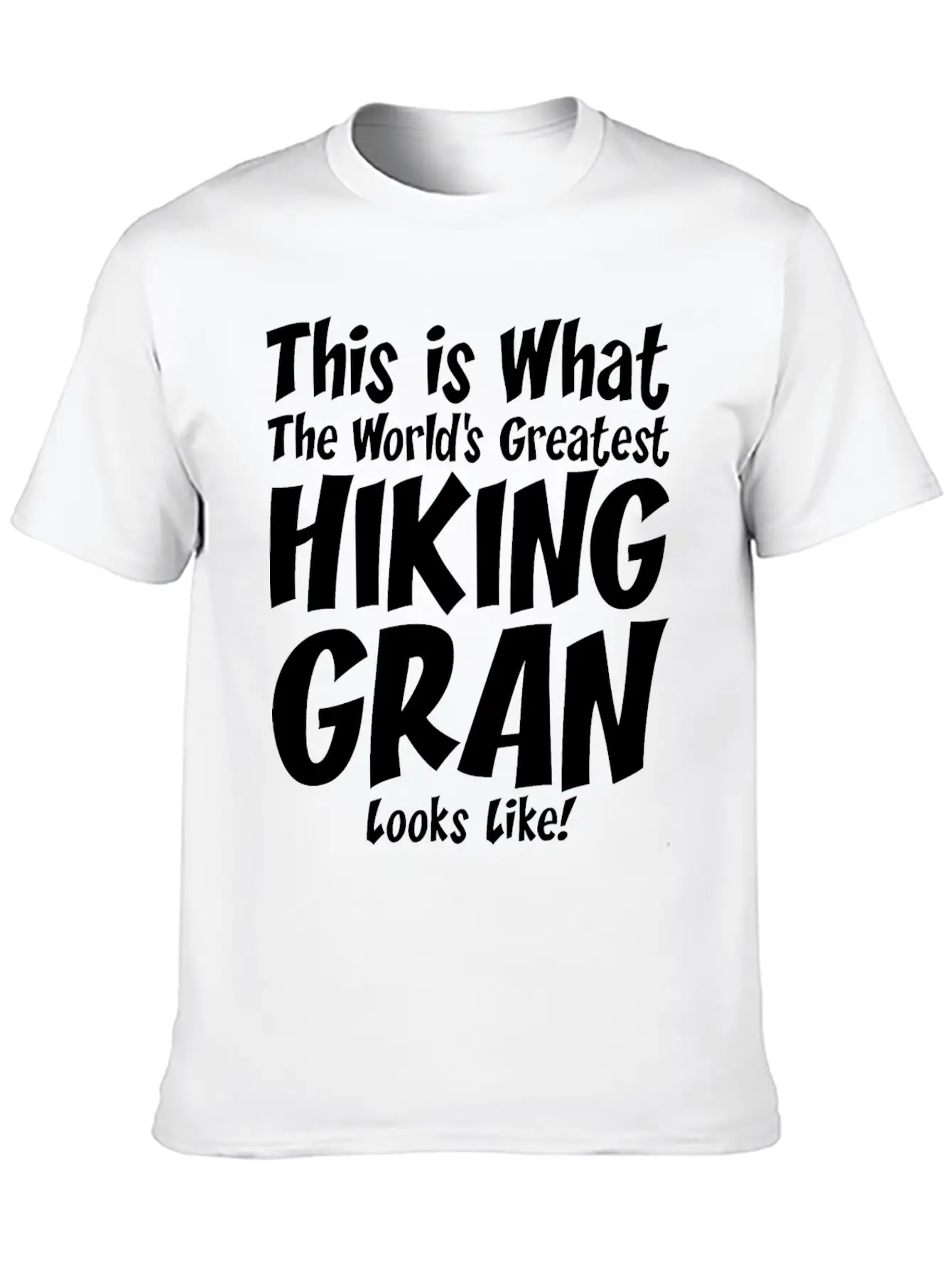 This Is What The Worlds Greatest Hiking Grandpa Lightweight Cotton T-Shirt – Daily Comfort Graphic Shirt