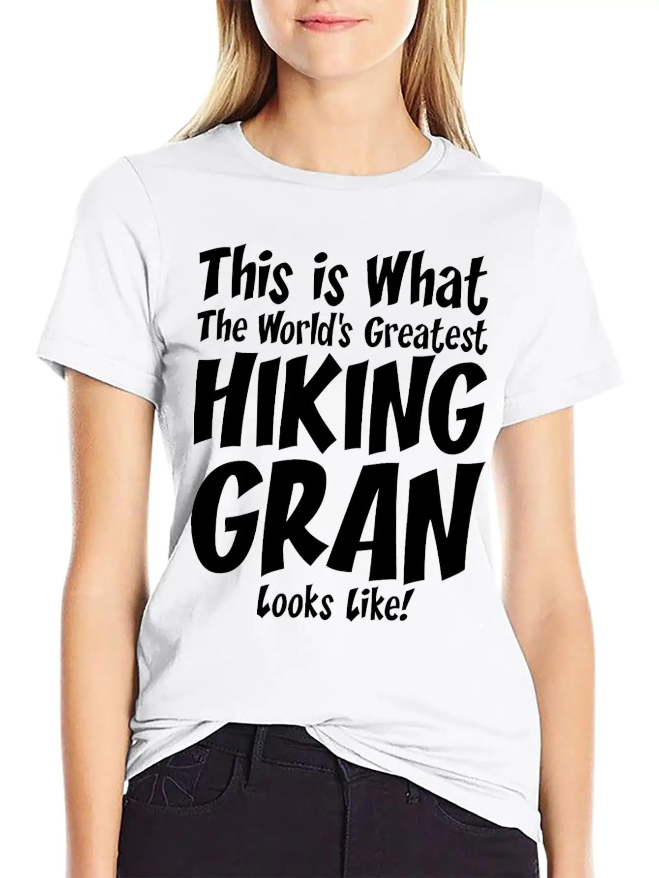 This Is What The Worlds Greatest Hiking Grandpa Lightweight Cotton T-Shirt – Daily Comfort Graphic Shirt