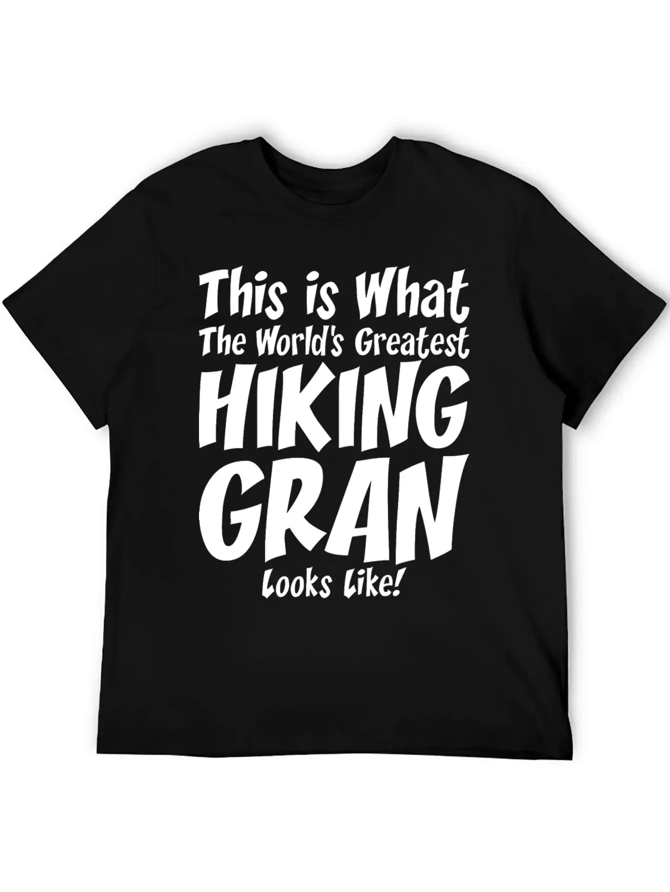 This Is What The Worlds Greatest Hiking Grandpa Lightweight Cotton T-Shirt – Daily Comfort Graphic Shirt