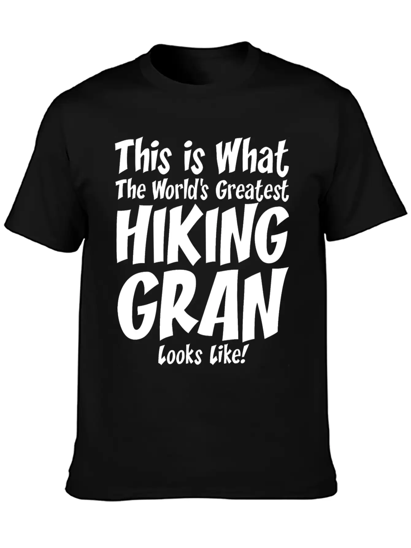 This Is What The Worlds Greatest Hiking Grandpa Lightweight Cotton T-Shirt – Daily Comfort Graphic Shirt