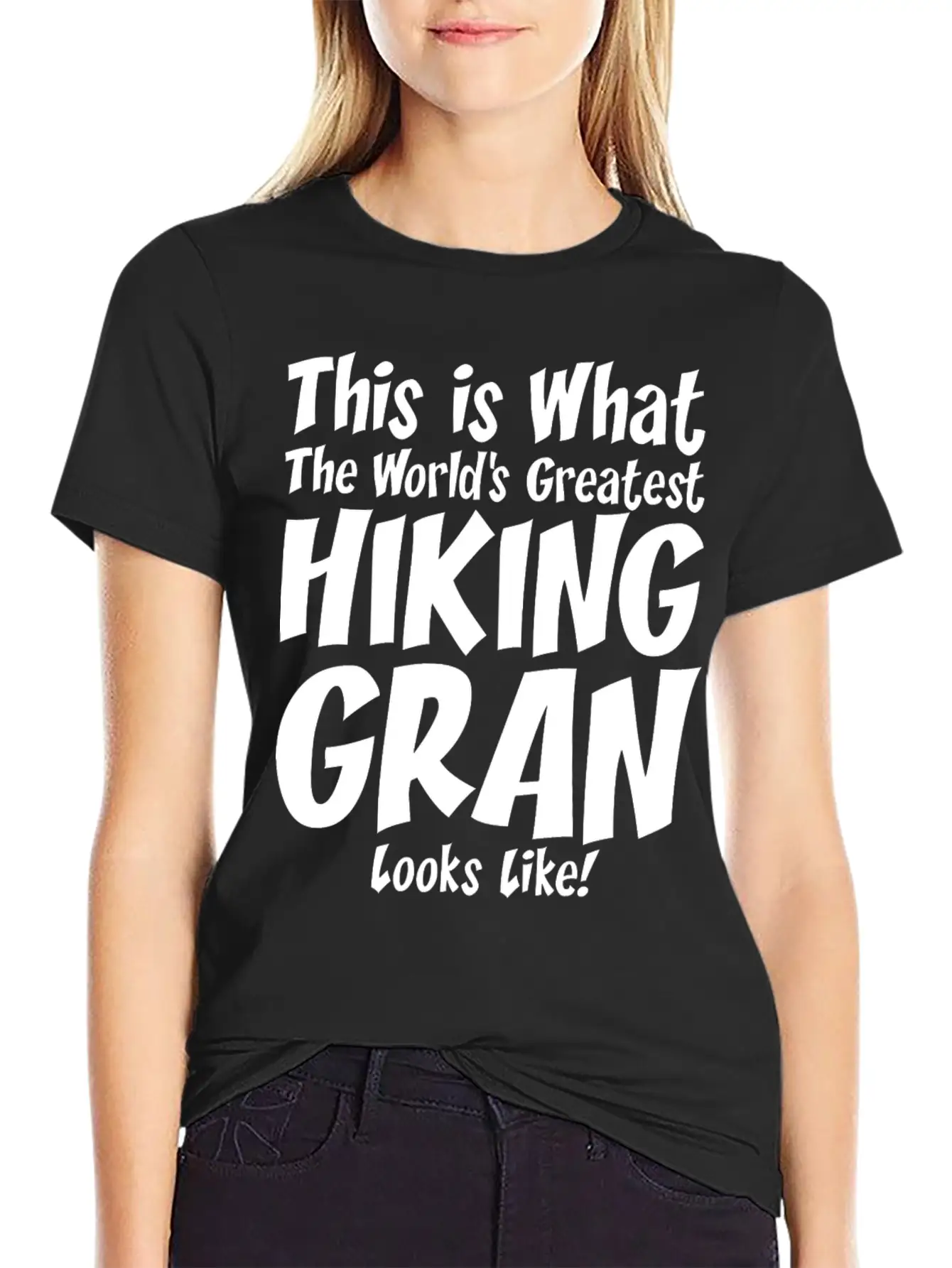 This Is What The Worlds Greatest Hiking Grandpa Lightweight Cotton T-Shirt – Daily Comfort Graphic Shirt
