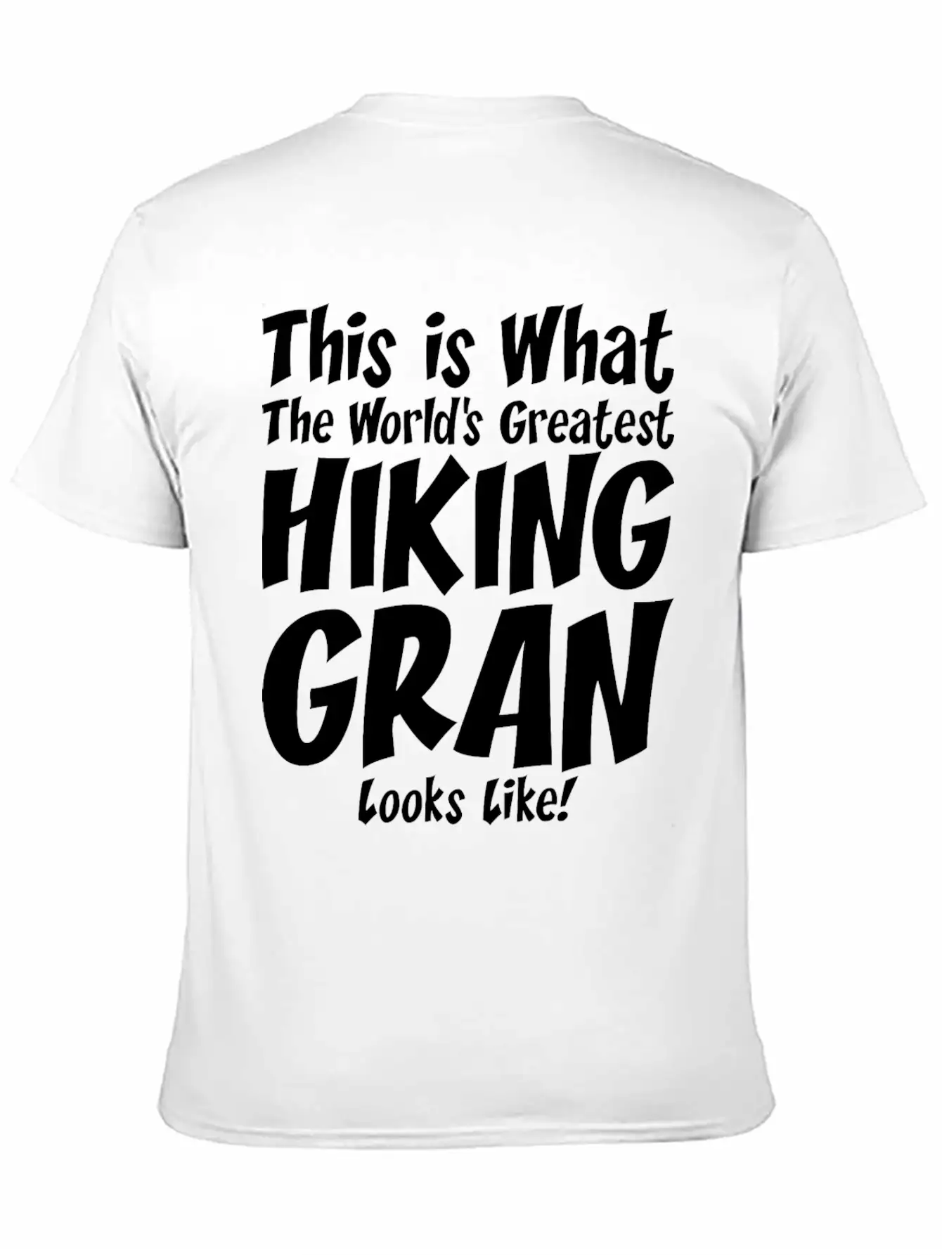 This Is What The Worlds Greatest Hiking Grandpa Lightweight Cotton T-Shirt – Daily Comfort Graphic Shirt
