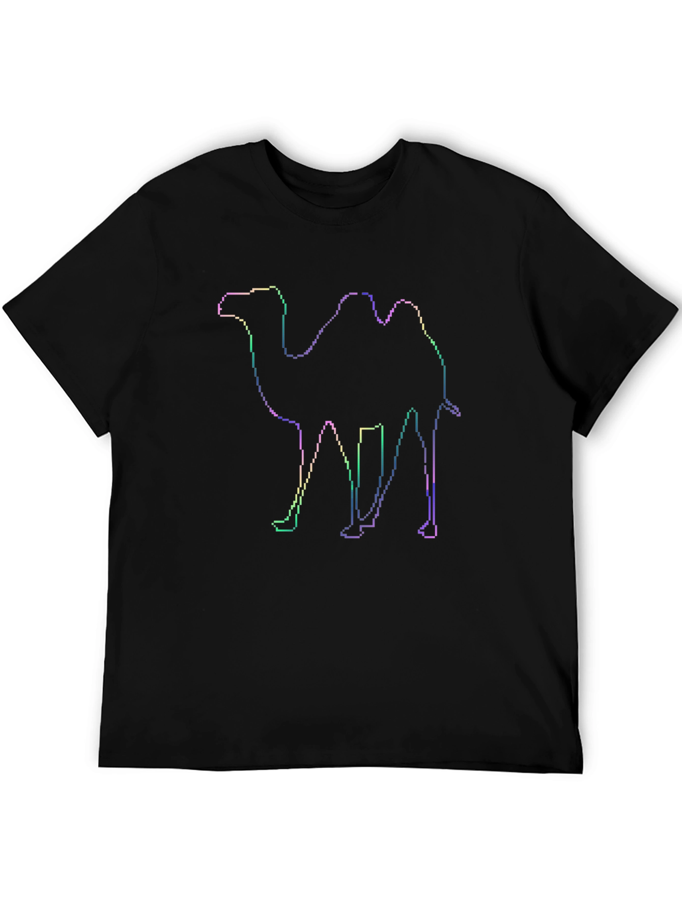 Retro Camel Outline Graphic Tee