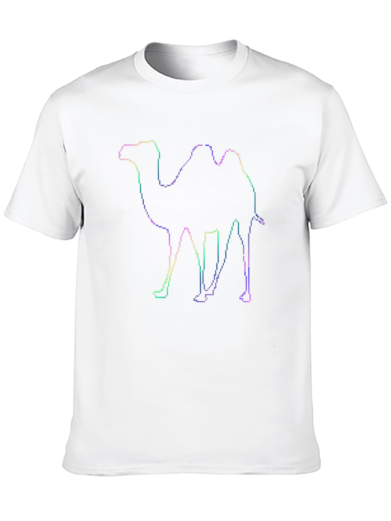Retro Camel Outline Graphic Tee