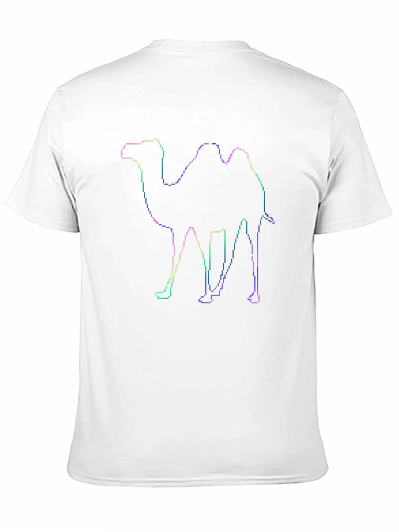 Retro Camel Outline Graphic Tee