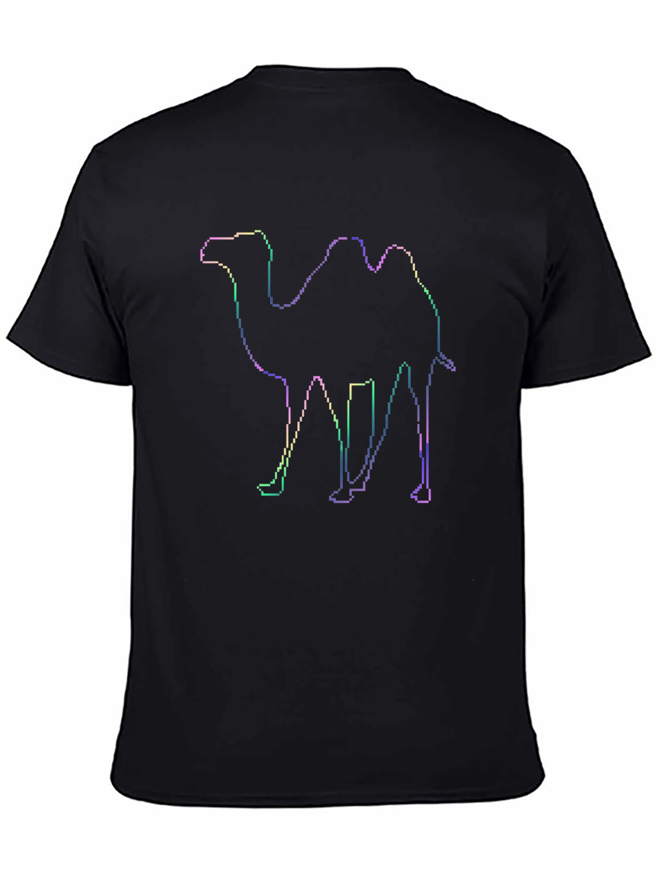 Retro Camel Outline Graphic Tee