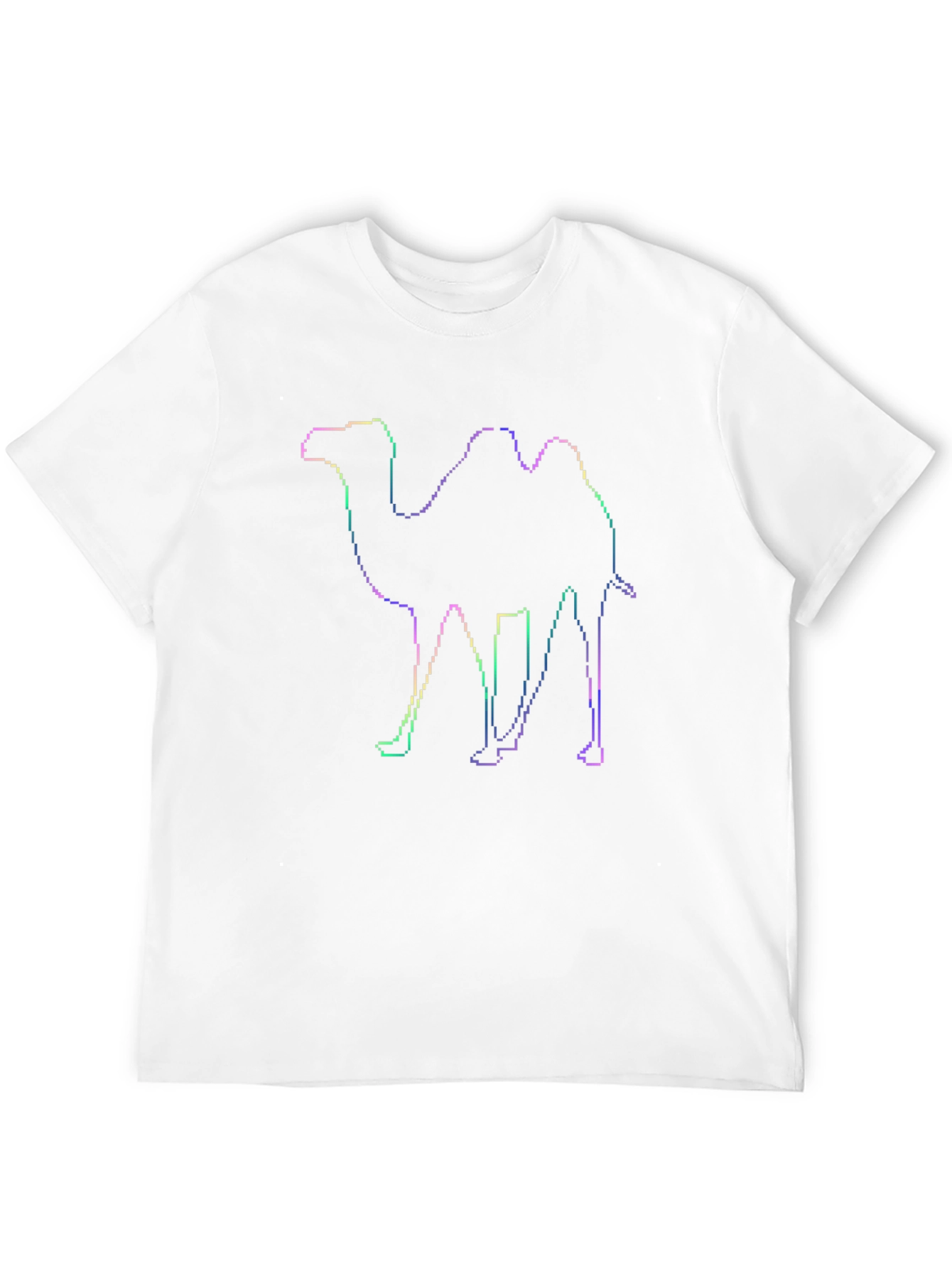 Retro Camel Outline Graphic Tee