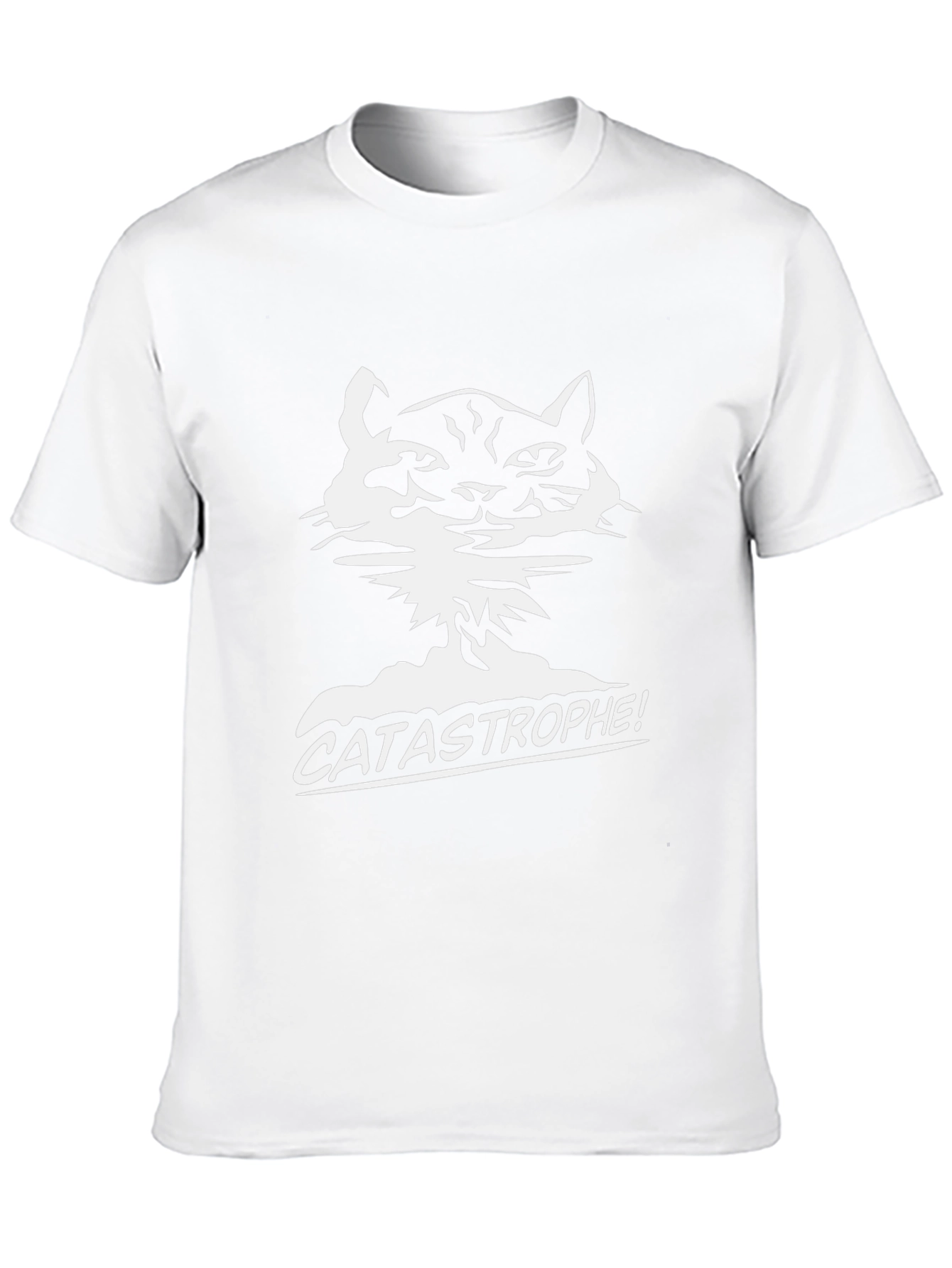 Catastrophe! Graphic Tee - Funny Cat Lover Shirt