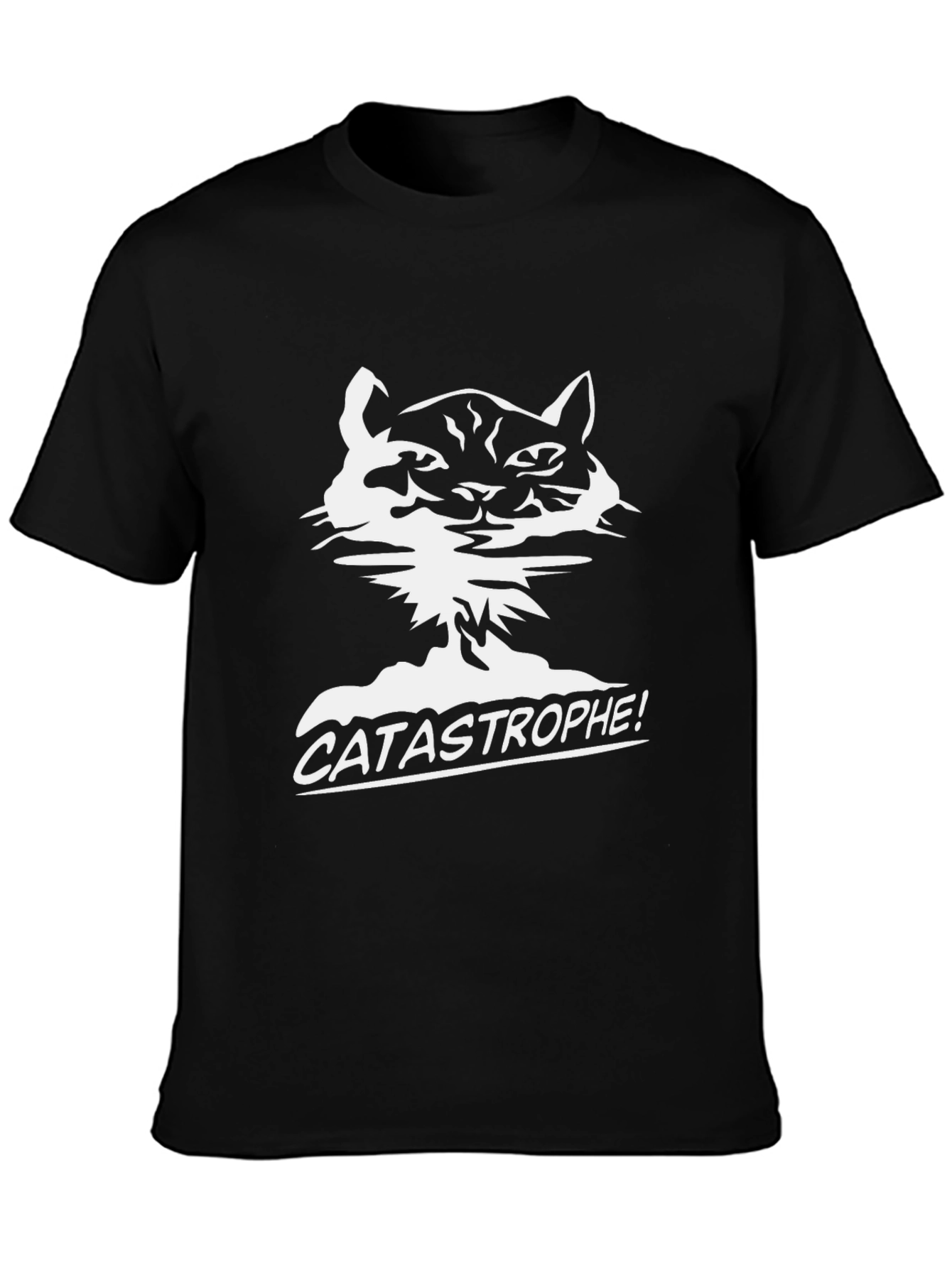 Catastrophe! Graphic Tee - Funny Cat Lover Shirt