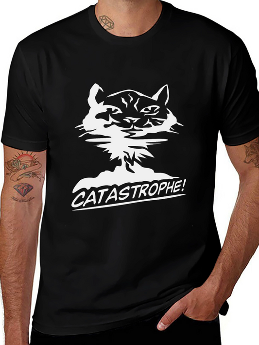 Catastrophe! Graphic Tee - Funny Cat Lover Shirt