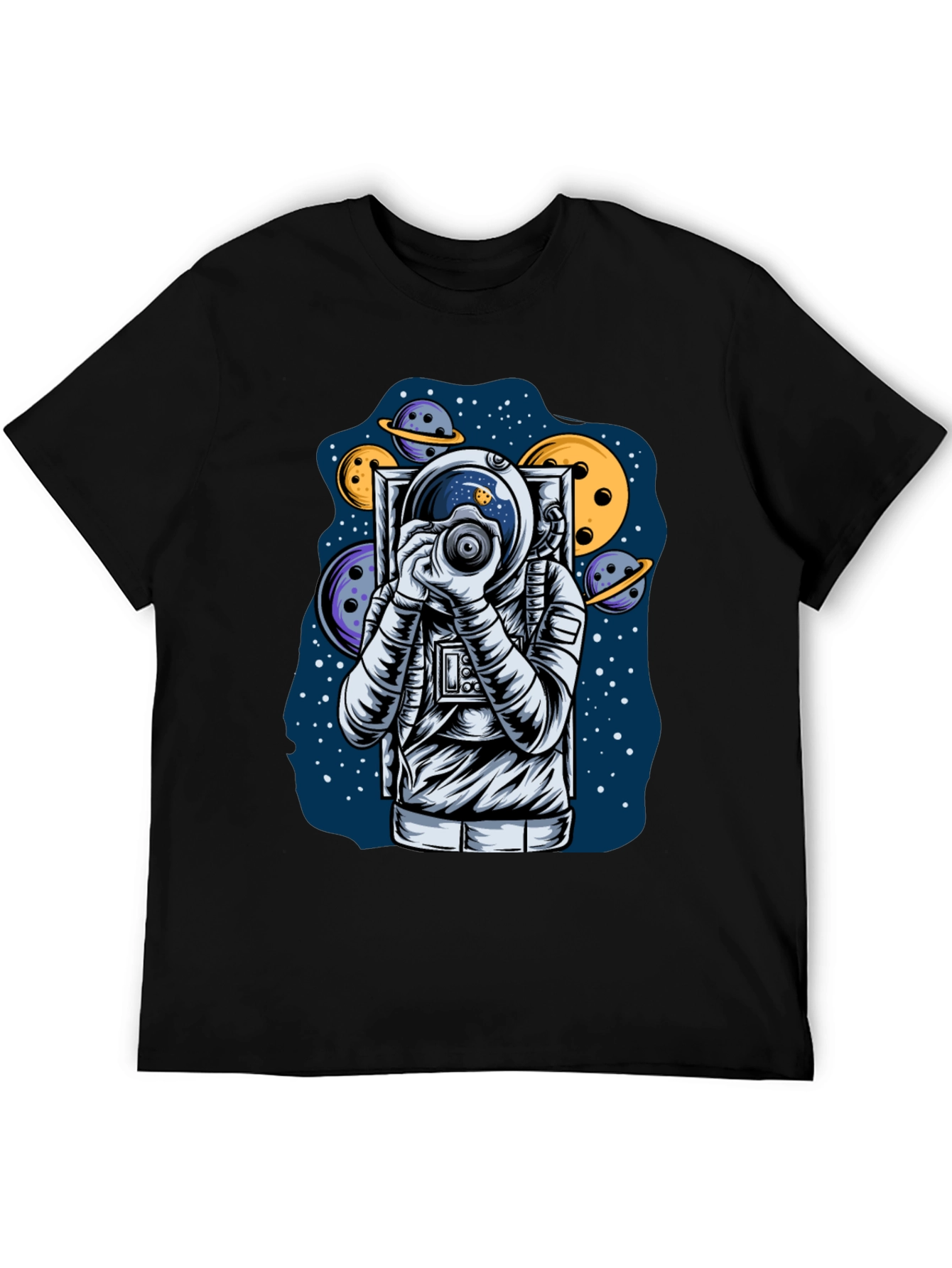 Astronaut Photographer Graphic T-Shirt
