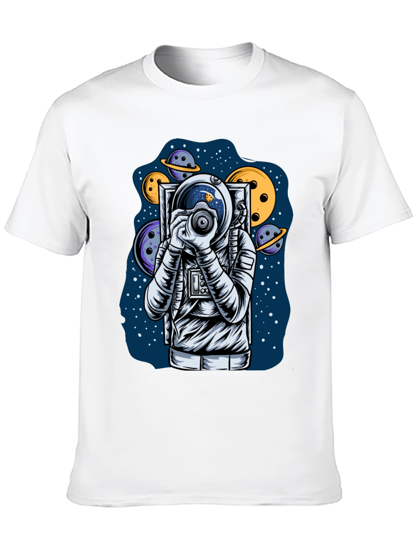 Astronaut Photographer Graphic T-Shirt