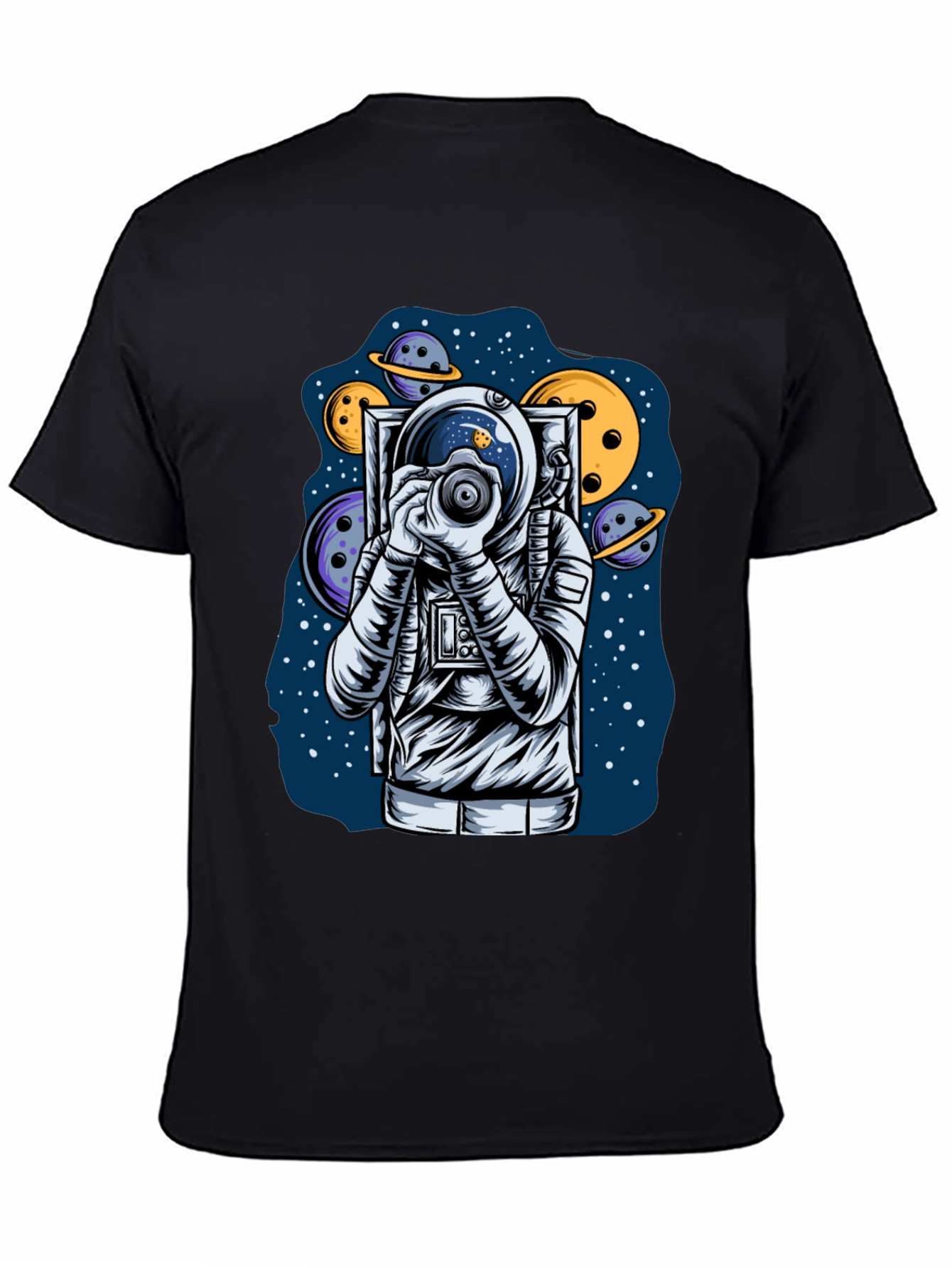 Astronaut Photographer Graphic T-Shirt