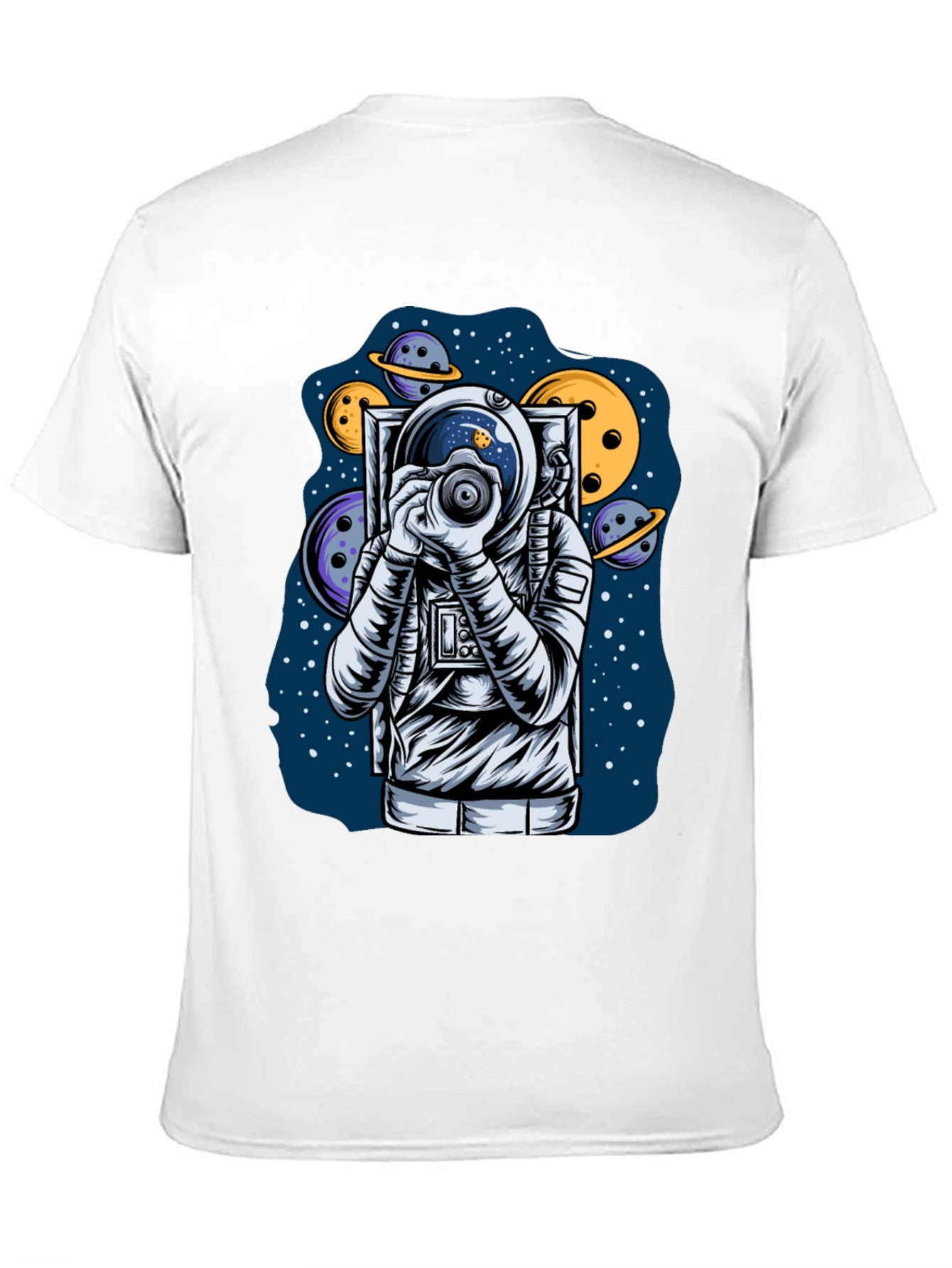 Astronaut Photographer Graphic T-Shirt