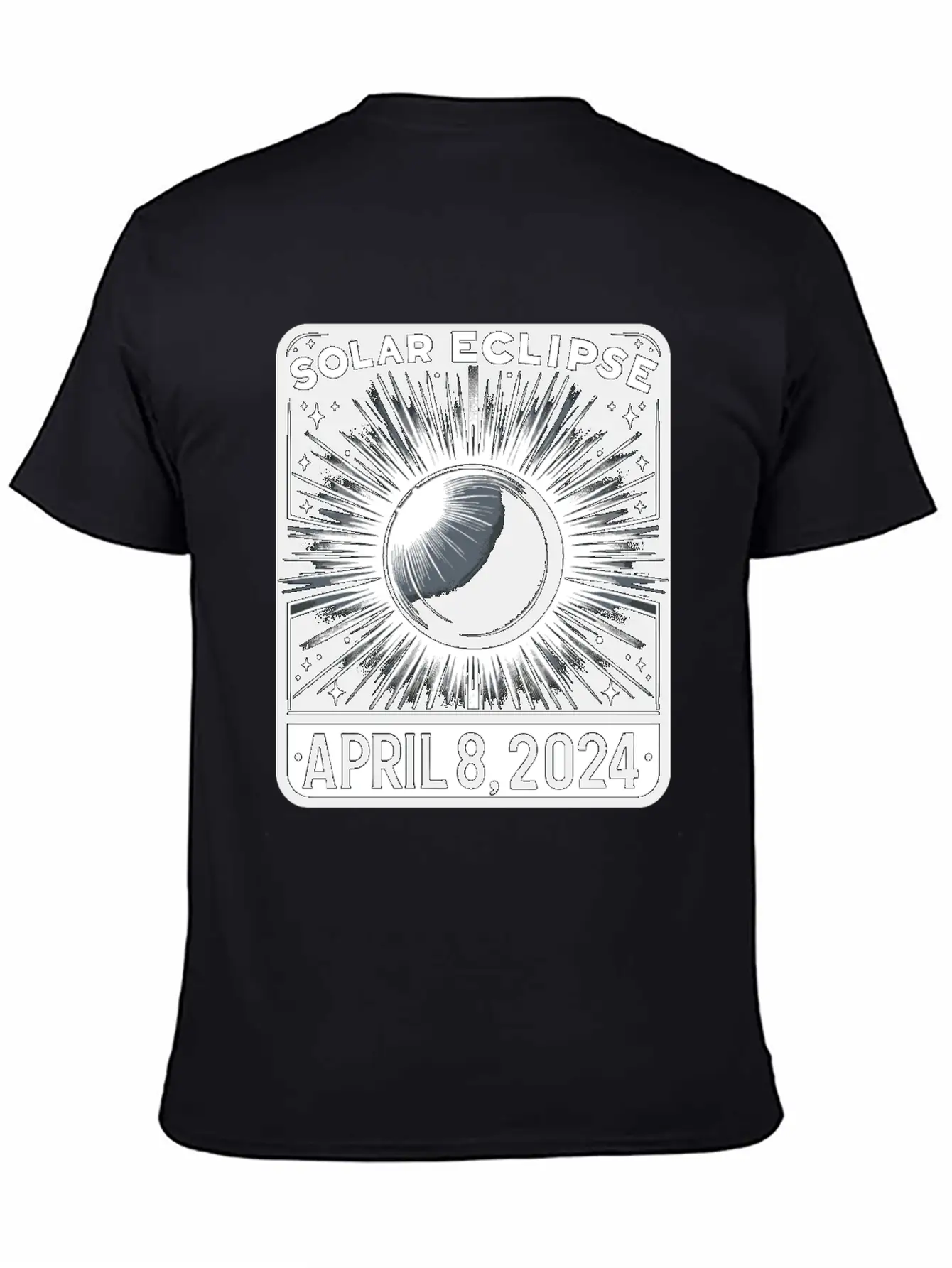 Total Solar Eclipse April 8th 2024 Astronomy Event Lightweight Cotton T-Shirt – Daily Comfort Graphic Shirt