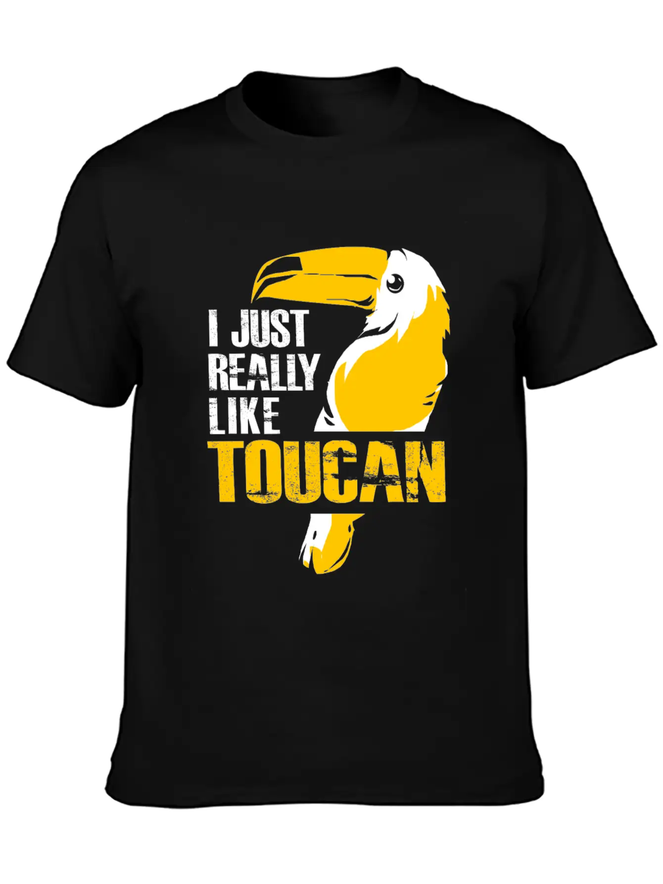 Toucan Gift Tropical Jungle Bird Watching Pecker Lightweight Cotton T-Shirt – Daily Comfort Graphic Shirt