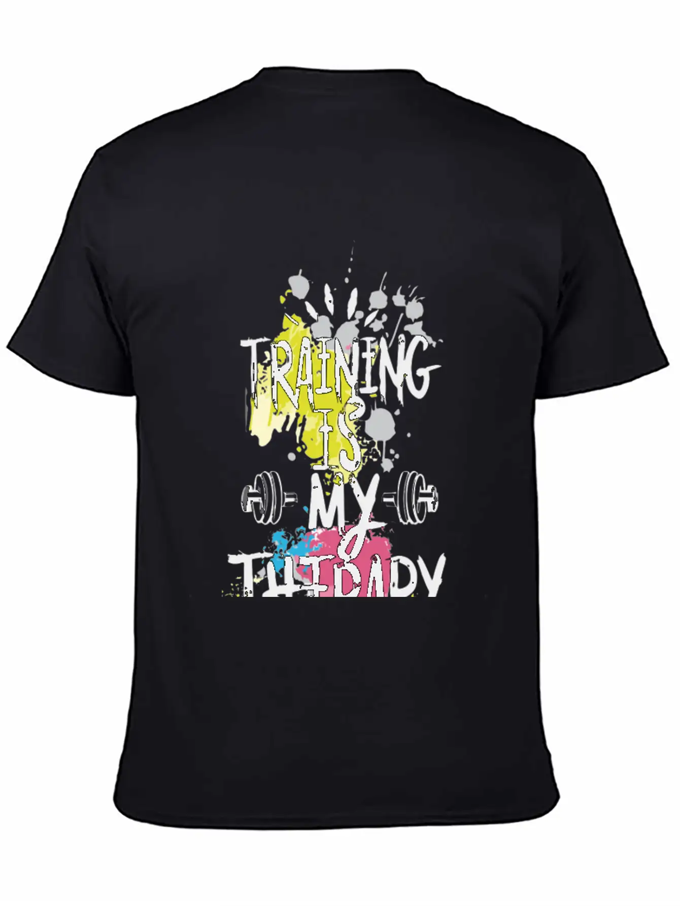 Training Is My Therapy Modern Style Lightweight Cotton T-Shirt – Daily Comfort Graphic Shirt