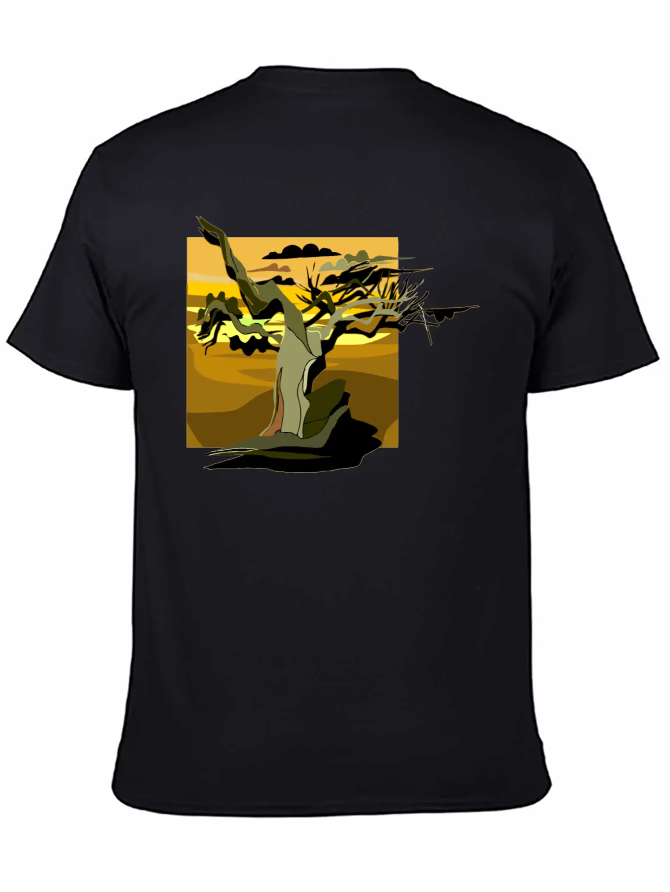 Tree 16 Lightweight Cotton T-Shirt – Daily Comfort Graphic Shirt