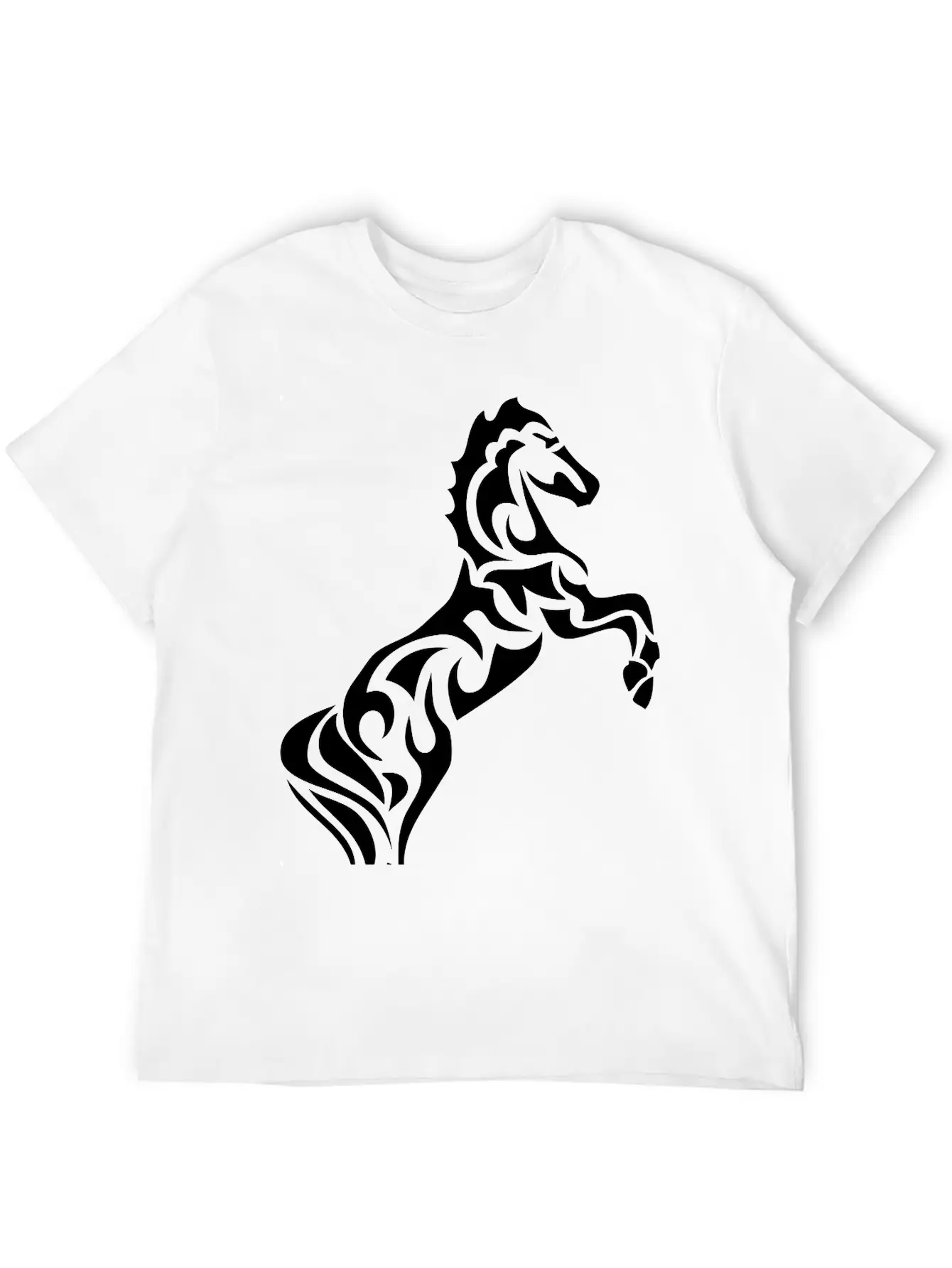 Tribal Horse 1 Lightweight Cotton T-Shirt – Daily Comfort Graphic Shirt