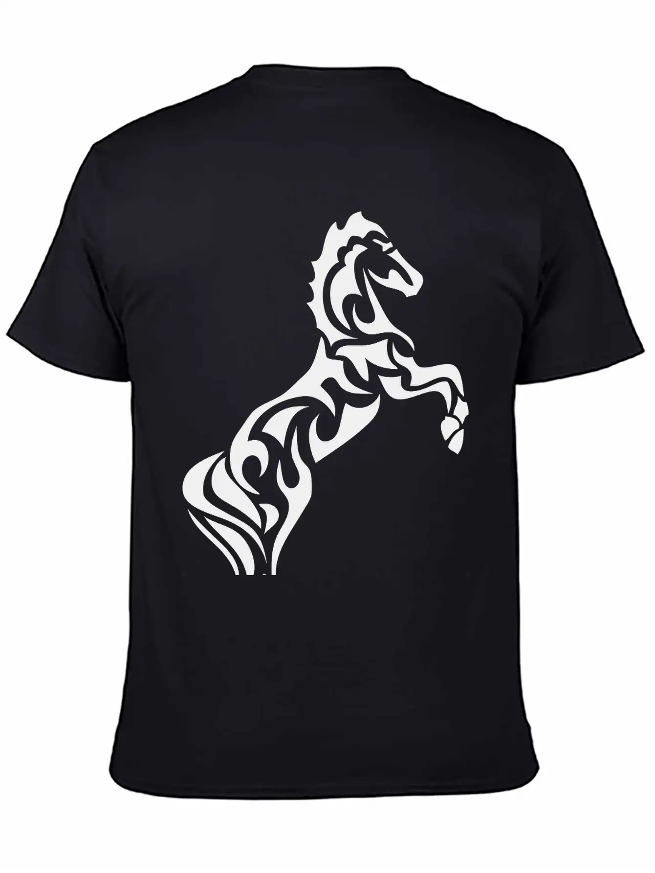 Tribal Horse 1 Lightweight Cotton T-Shirt – Daily Comfort Graphic Shirt