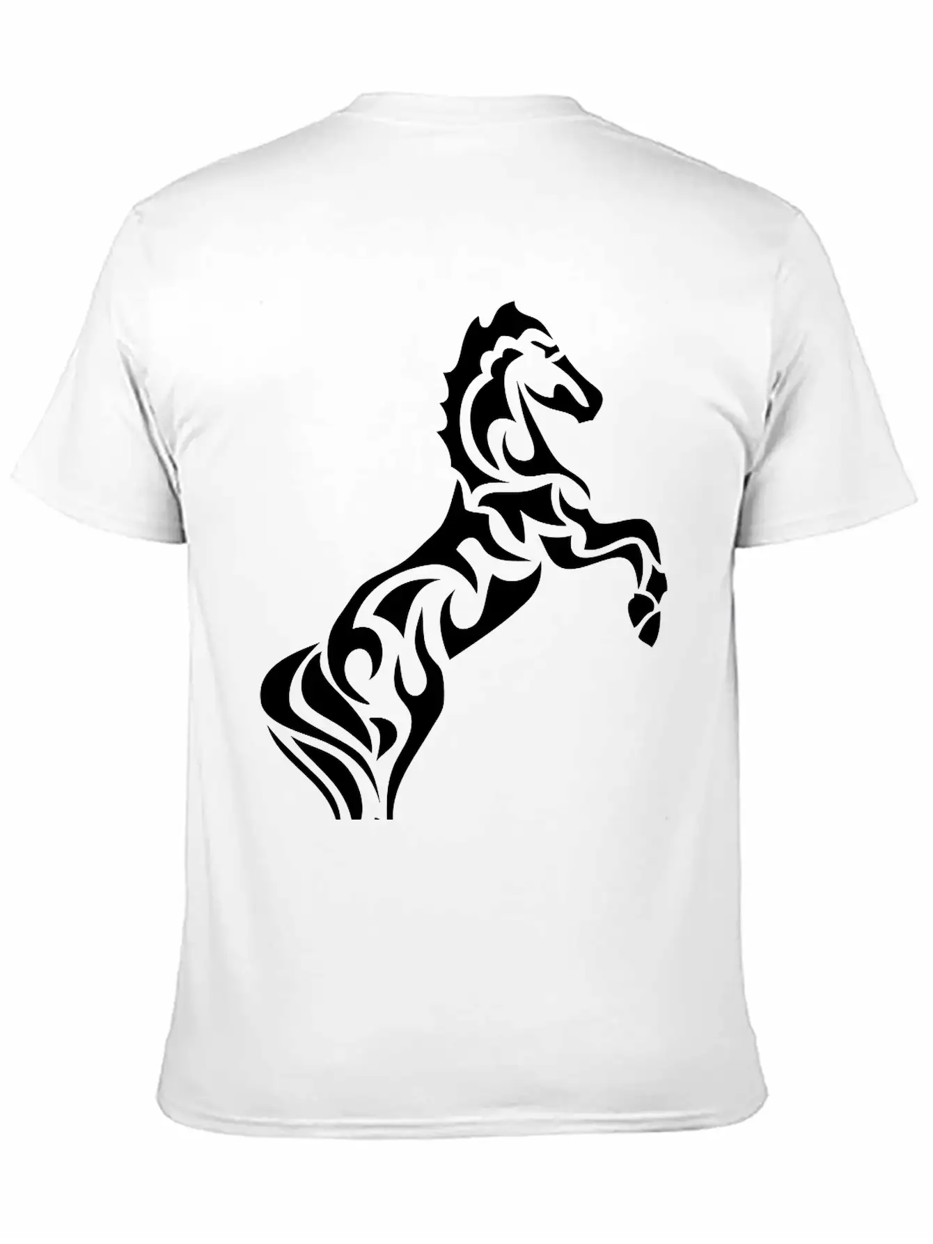 Tribal Horse 1 Lightweight Cotton T-Shirt – Daily Comfort Graphic Shirt