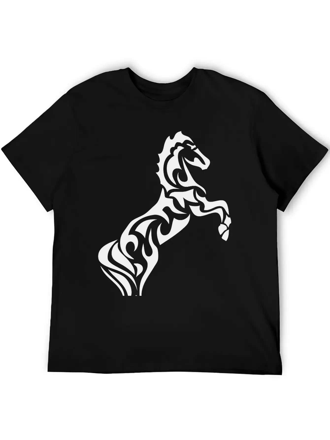 Tribal Horse 1 Lightweight Cotton T-Shirt – Daily Comfort Graphic Shirt