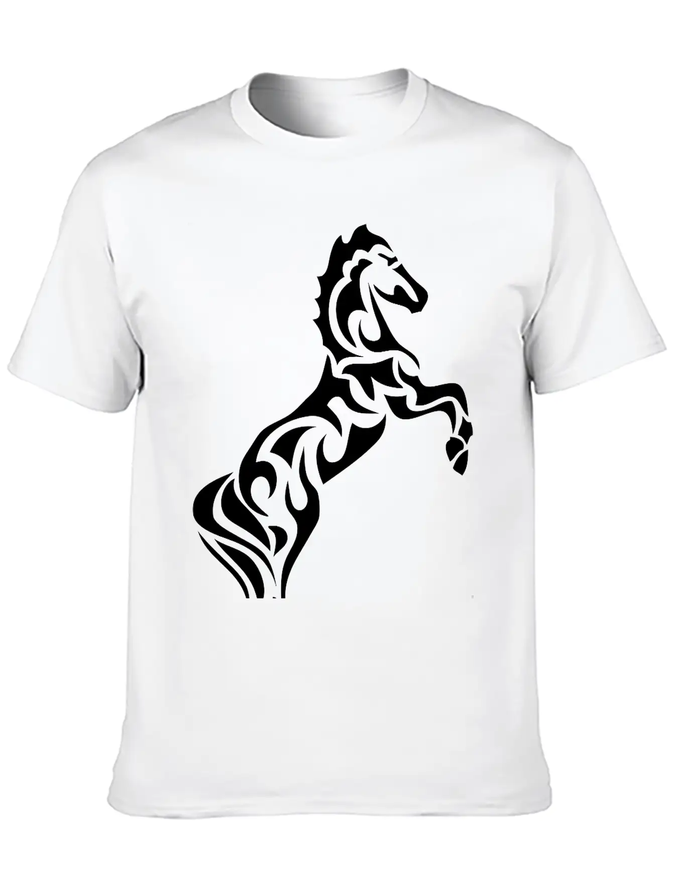 Tribal Horse 1 Lightweight Cotton T-Shirt – Daily Comfort Graphic Shirt