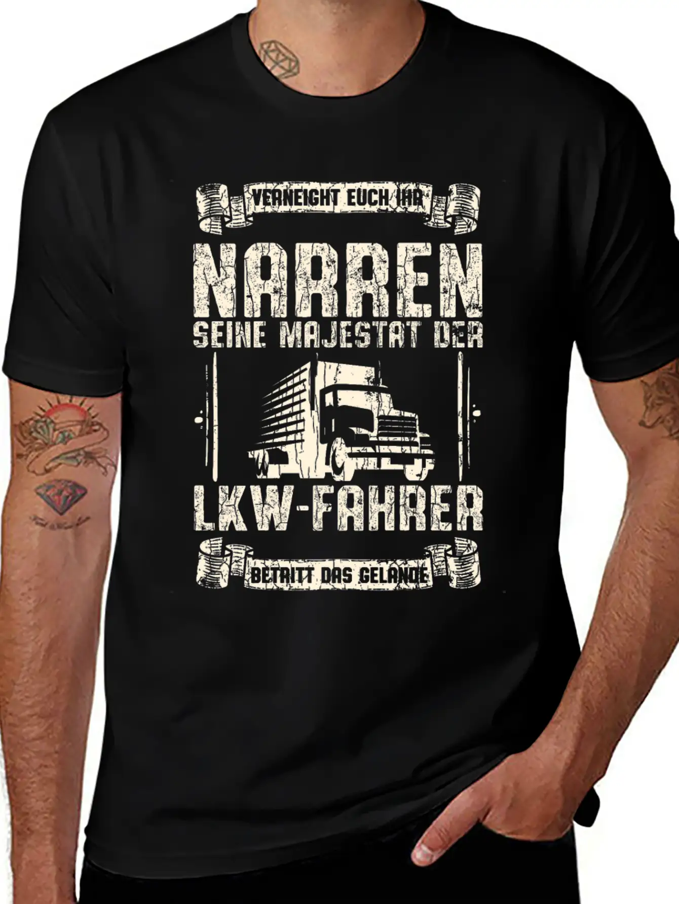 Truck Driver TShirt Funny Saying Lightweight Cotton T-Shirt – Daily Comfort Graphic Shirt