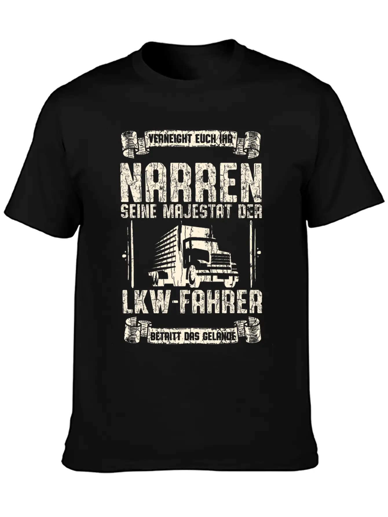 Truck Driver TShirt Funny Saying Lightweight Cotton T-Shirt – Daily Comfort Graphic Shirt