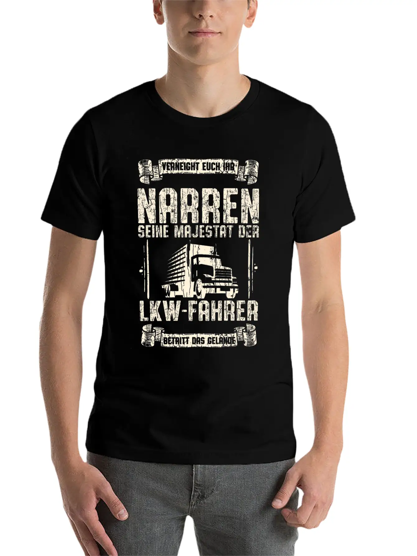 Truck Driver TShirt Funny Saying Lightweight Cotton T-Shirt – Daily Comfort Graphic Shirt