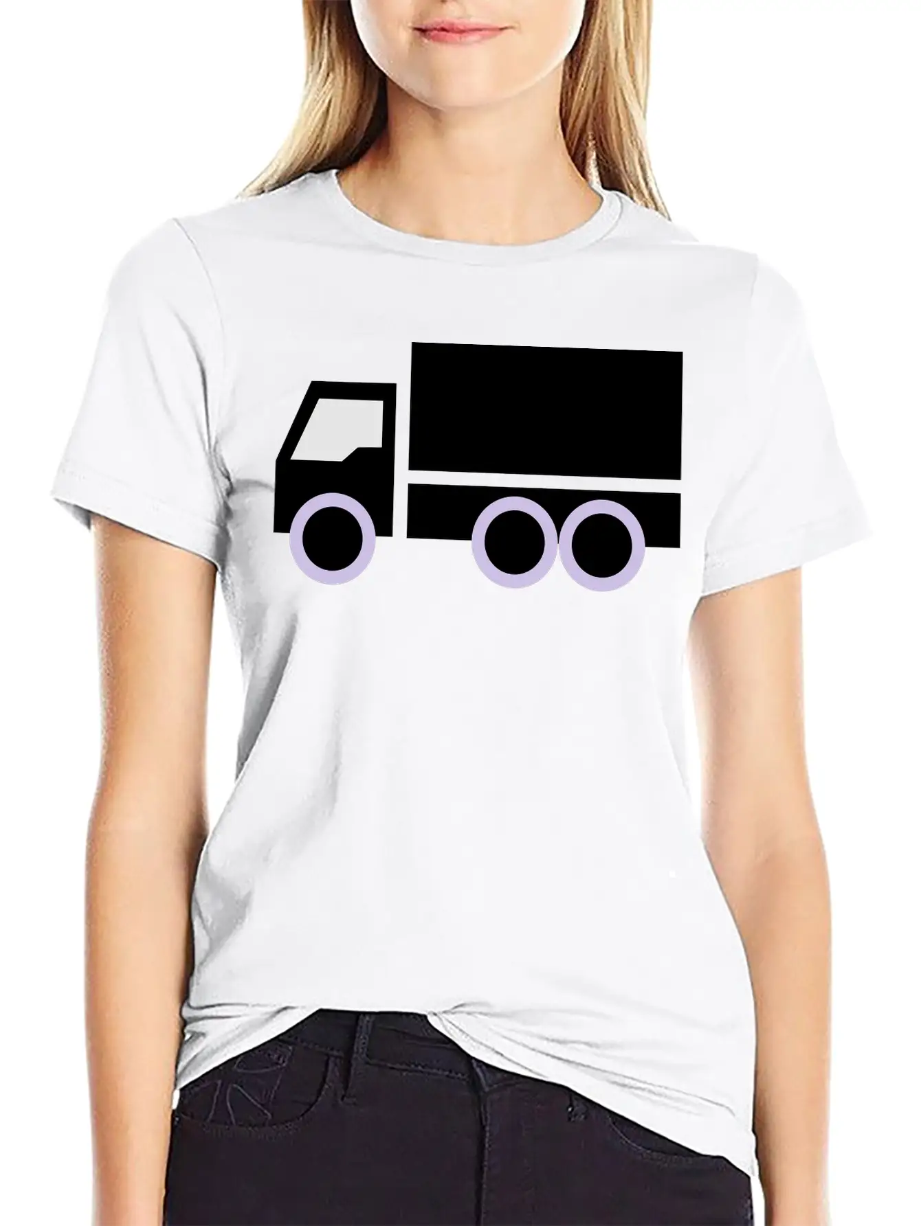 Truck Lightweight Cotton T-Shirt – Daily Comfort Graphic Shirt